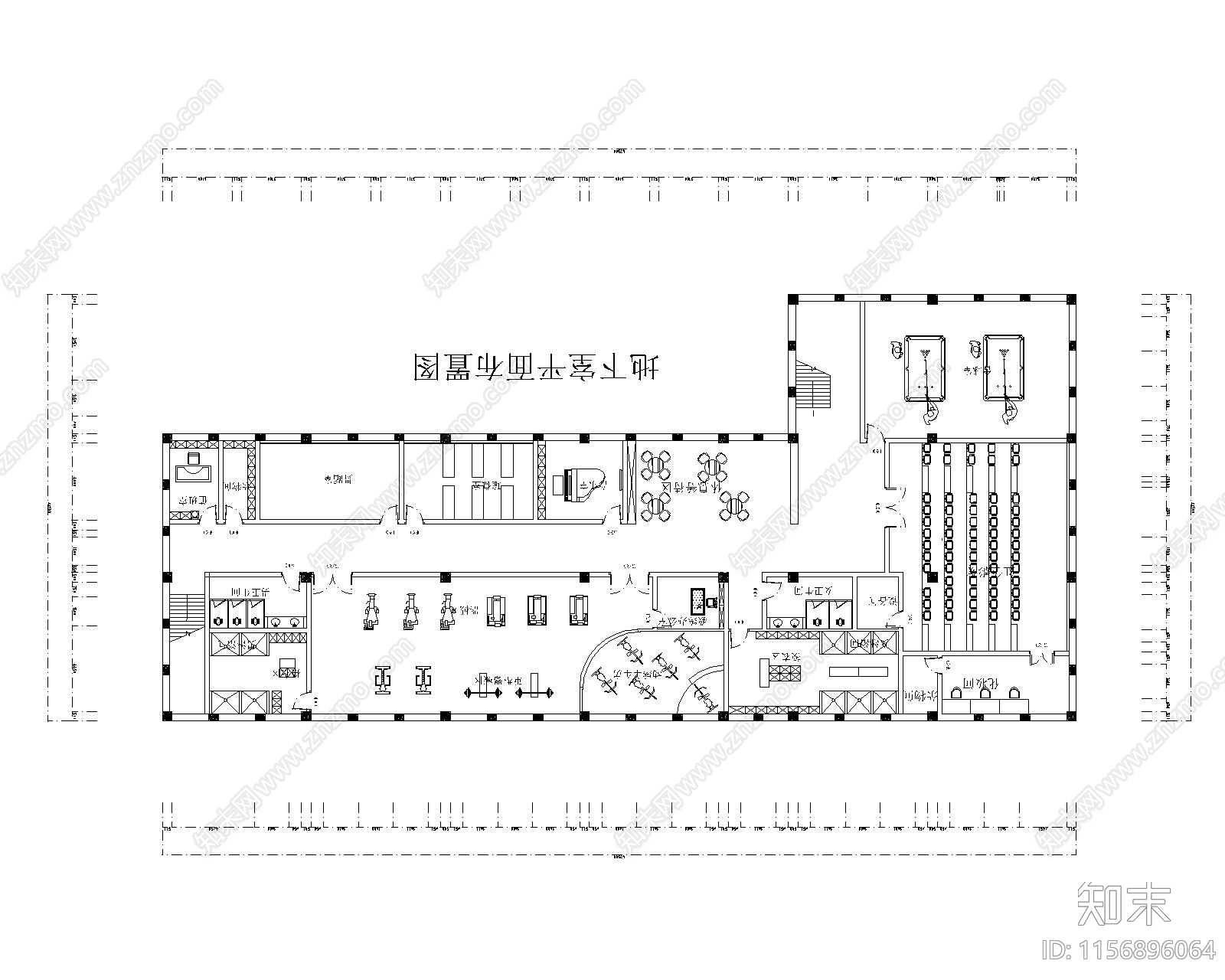 党群服务中心施工图下载【ID:1156896064】