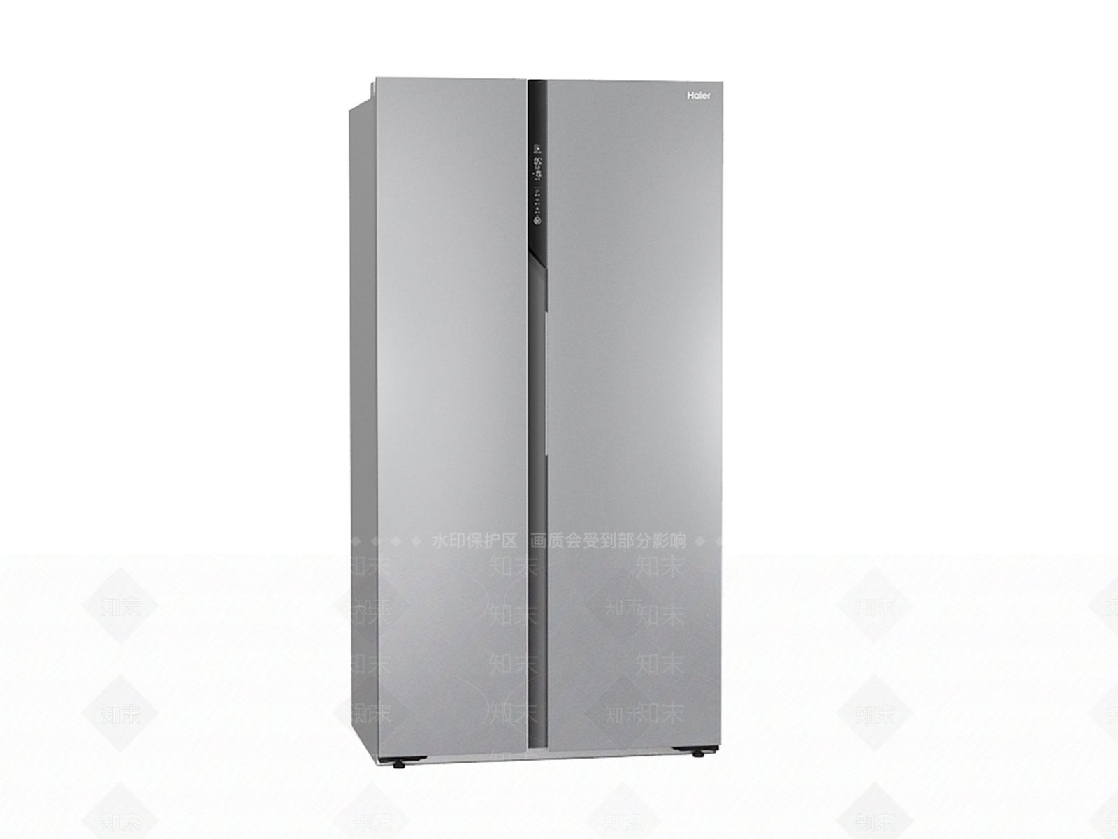 海尔双门冰箱3D模型下载【ID:1156895197】