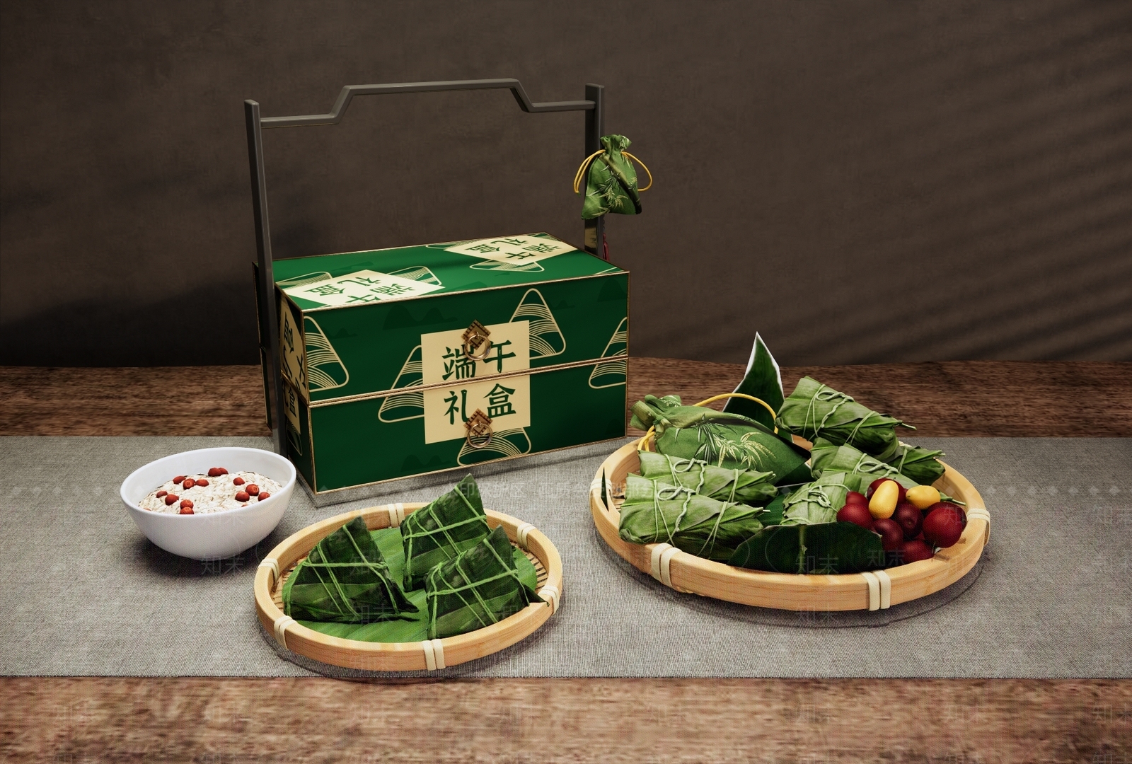 粽子SU模型下载【ID:1156913351】