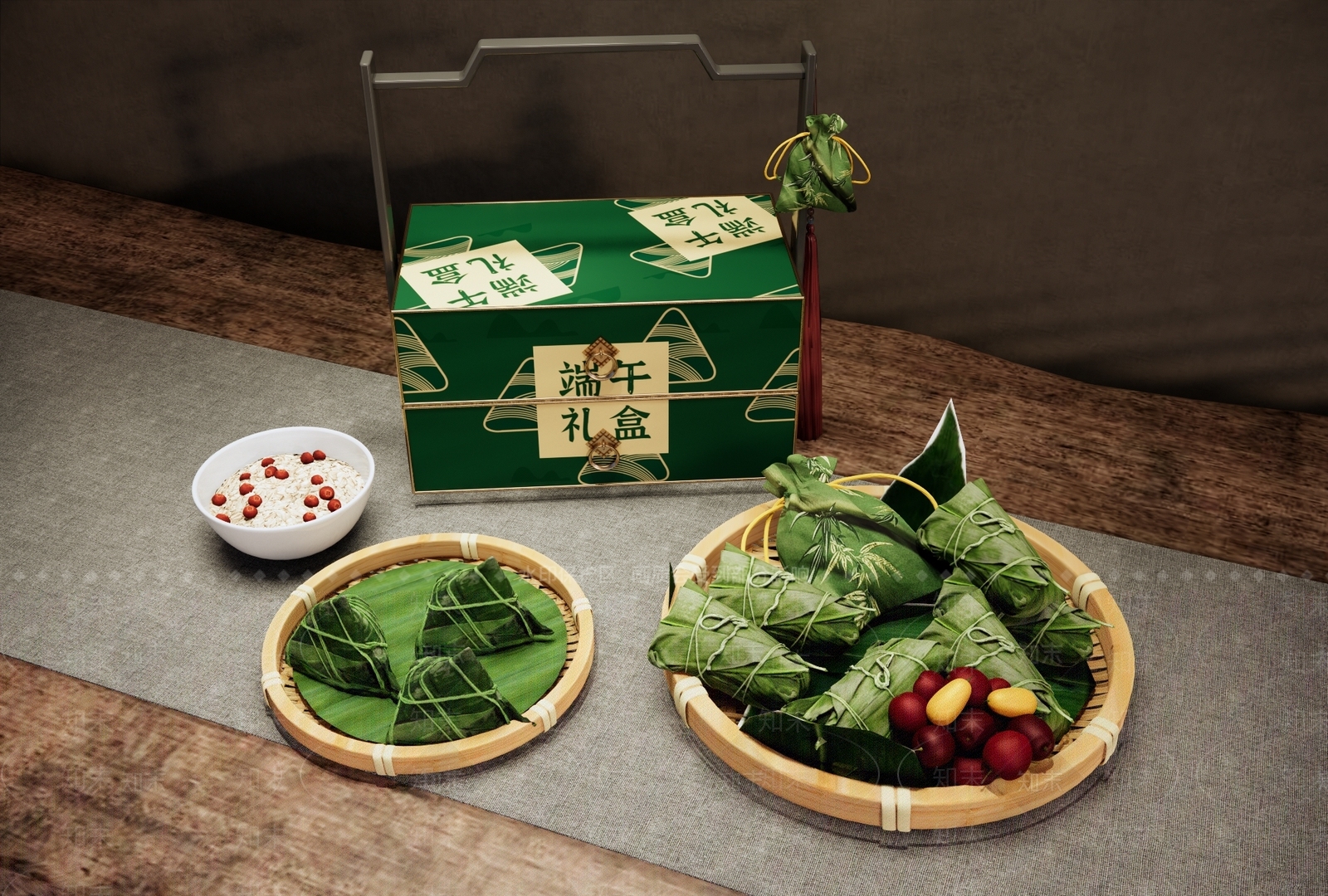 粽子SU模型下载【ID:1156913351】