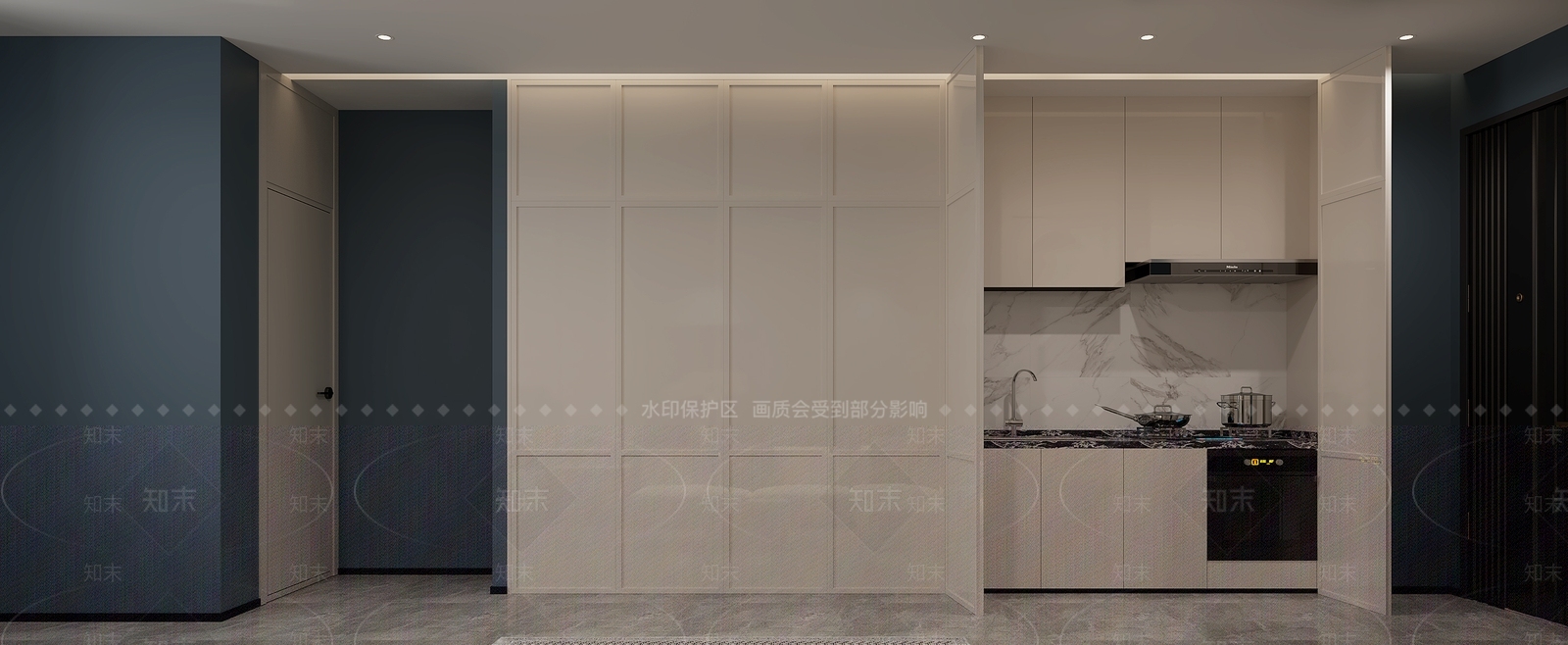 现代公寓3D模型下载【ID:1156919921】