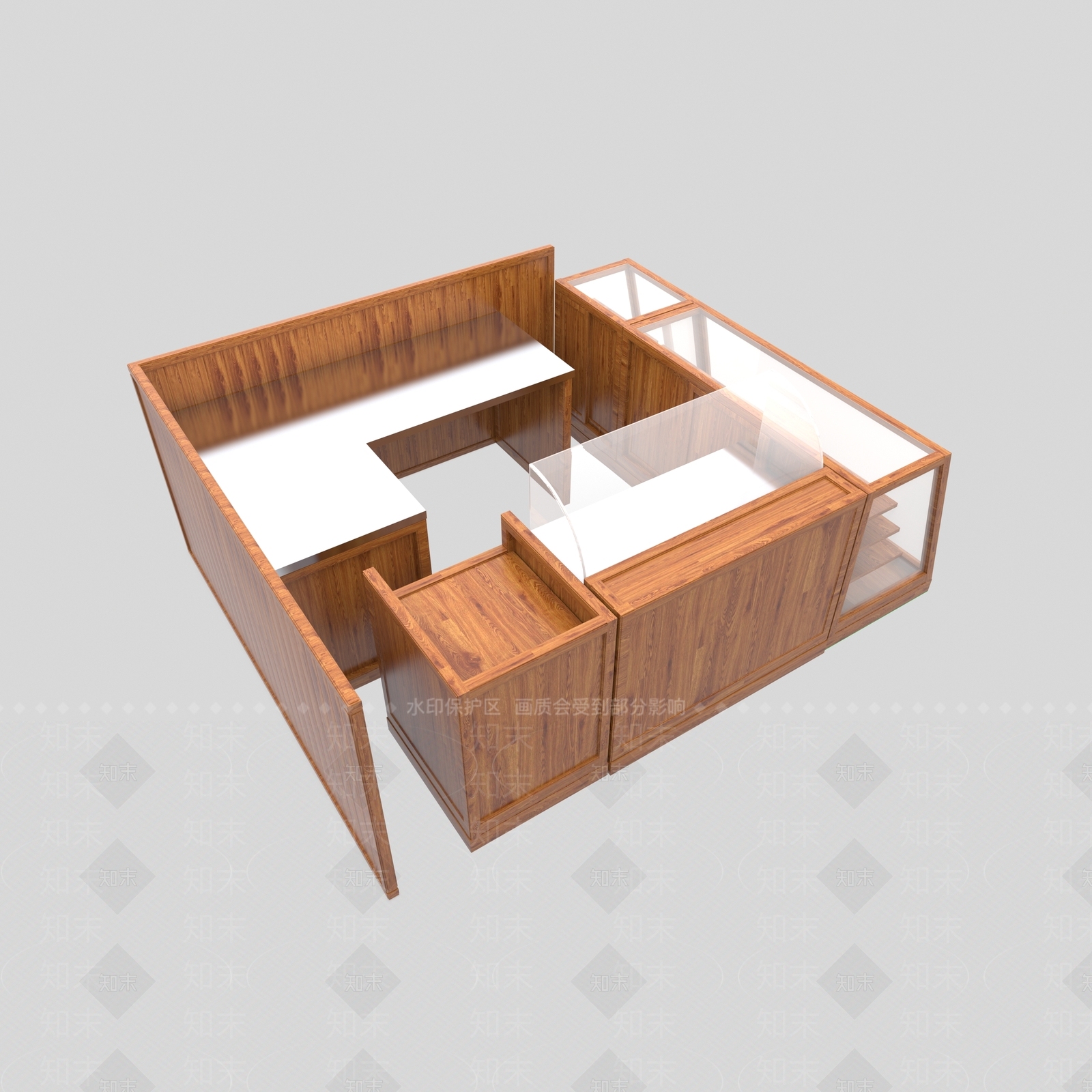 现代商展器材3D模型下载【ID:1156925997】