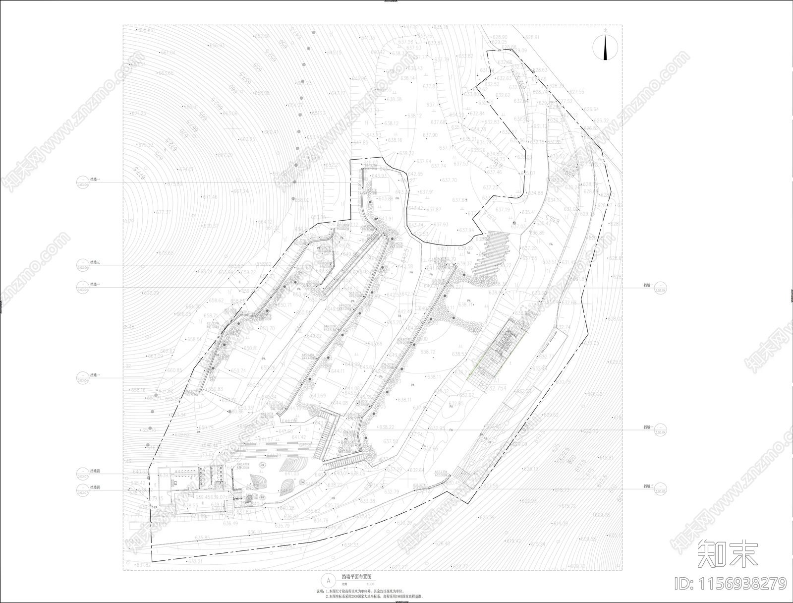 沙坪镇金山寨露营基地建设项目工程设计cad施工图下载【ID:1156938279】