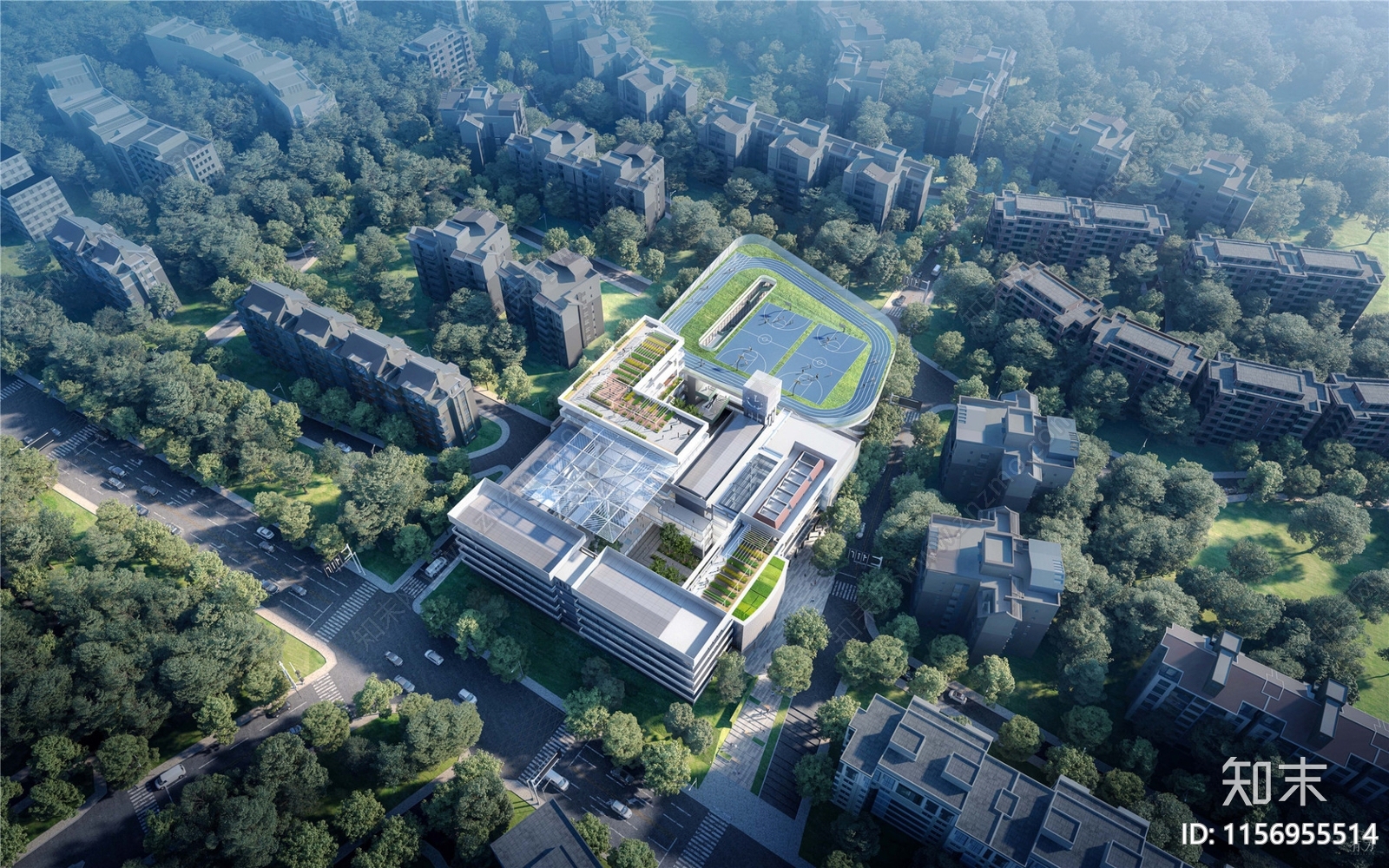 学校建筑方案文本精品下载_PDF/PPT方案_知末网