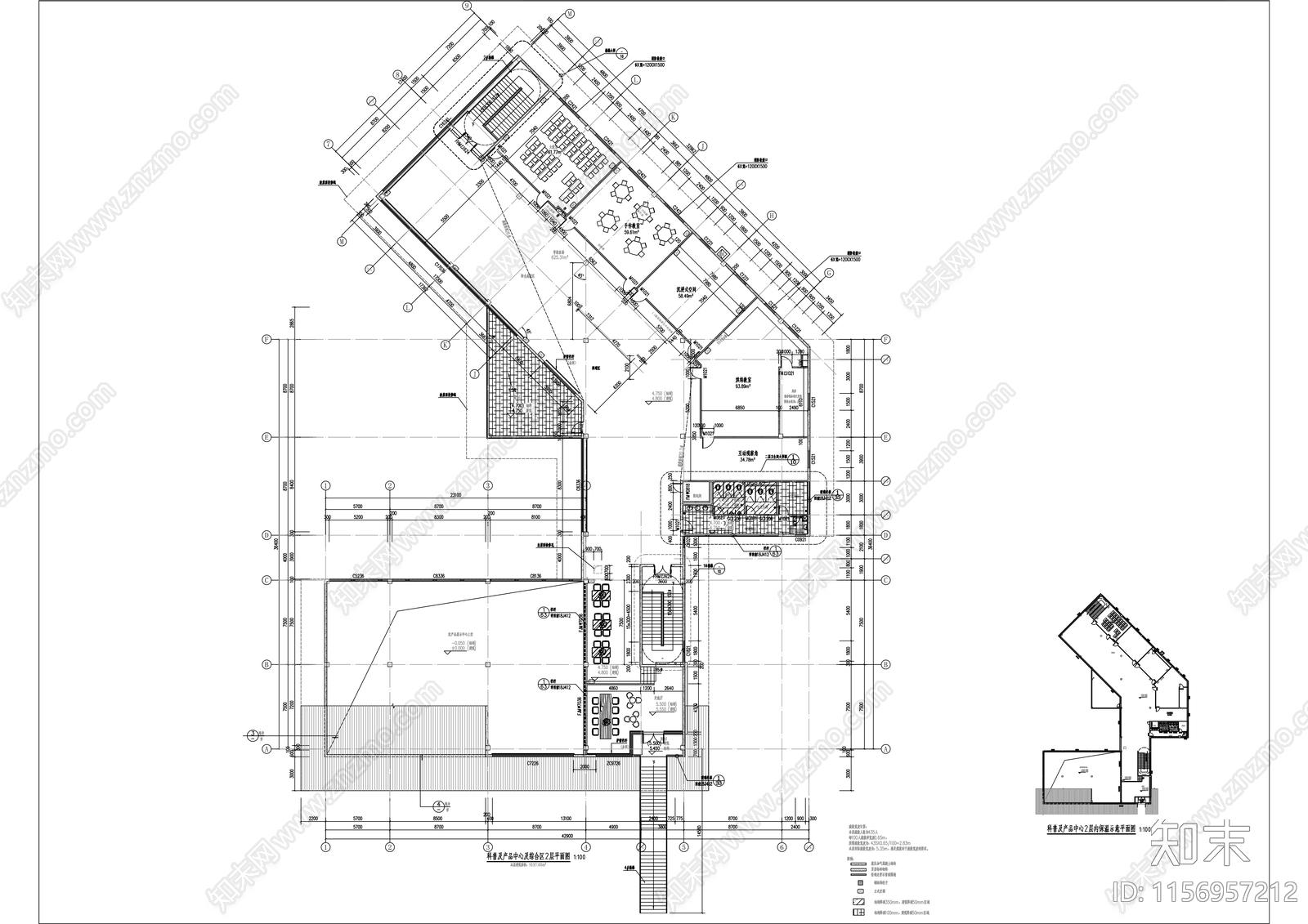 未来田园现代农业园区项目建筑cad施工图下载【ID:1156957212】