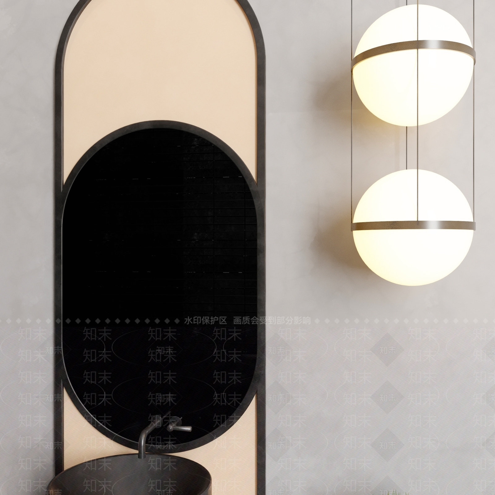 现代洗手台3D模型下载【ID:1156961009】