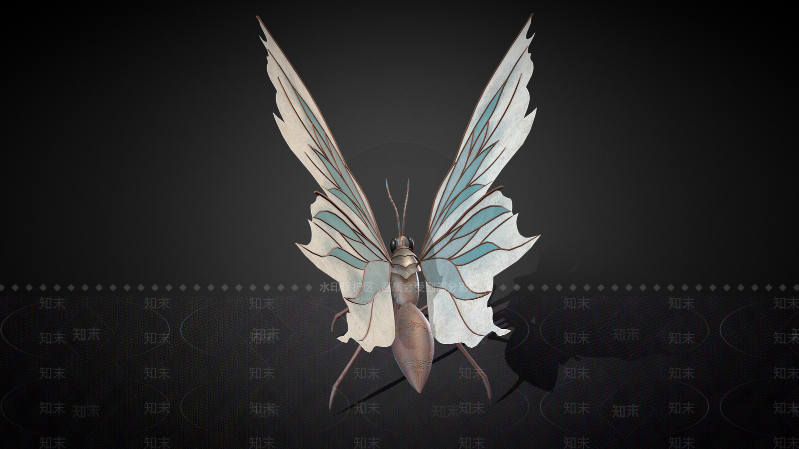 蝴蝶3D模型下载【ID:1156964108】