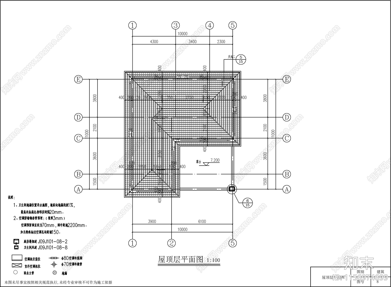 三层自建房cad施工图下载【ID:1156974699】