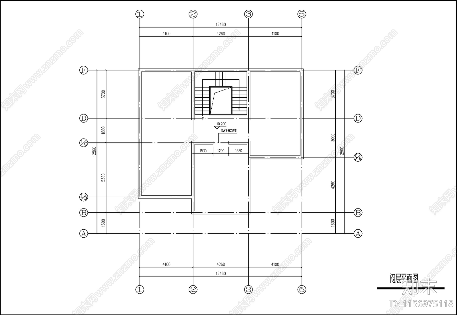 新中式三层自建房施工图下载【ID:1156975118】