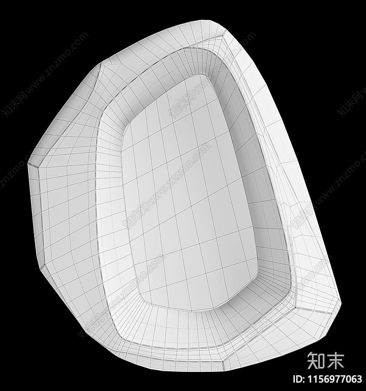 现代玄关装饰镜3D模型下载【ID:1156977063】