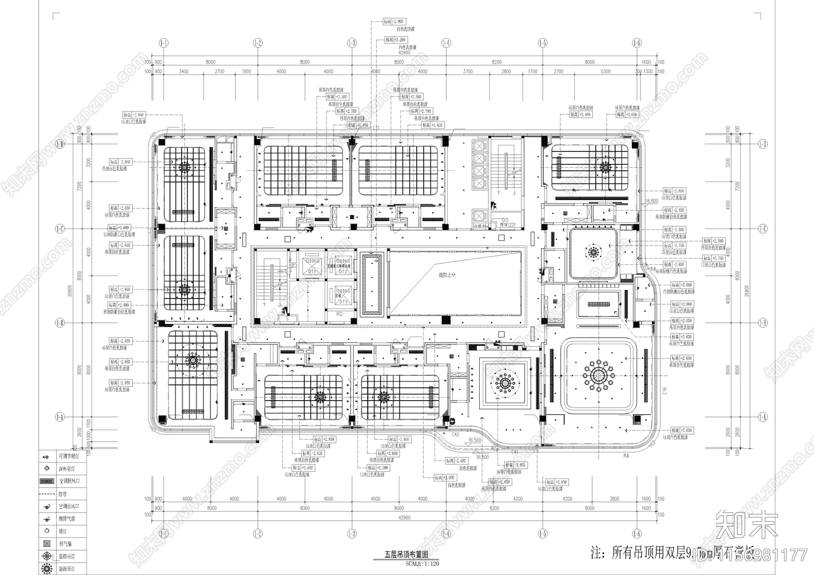 福建新中式大型cad施工图下载【ID:1156981177】