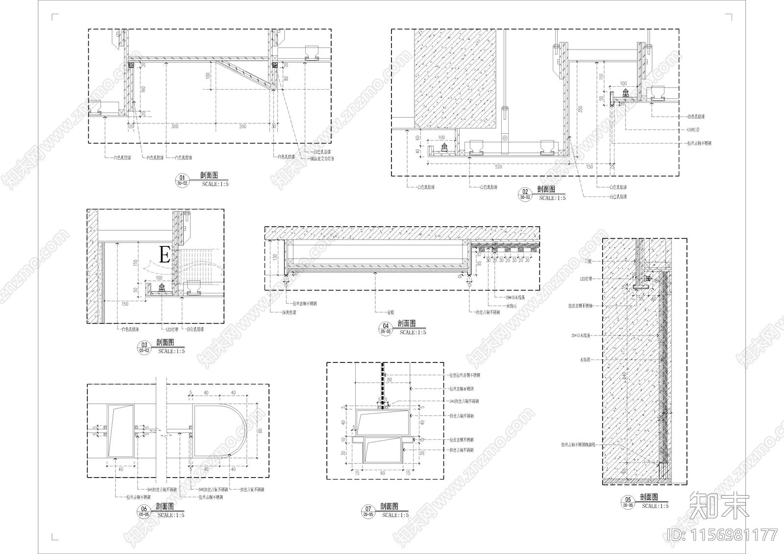 福建新中式大型cad施工图下载【ID:1156981177】