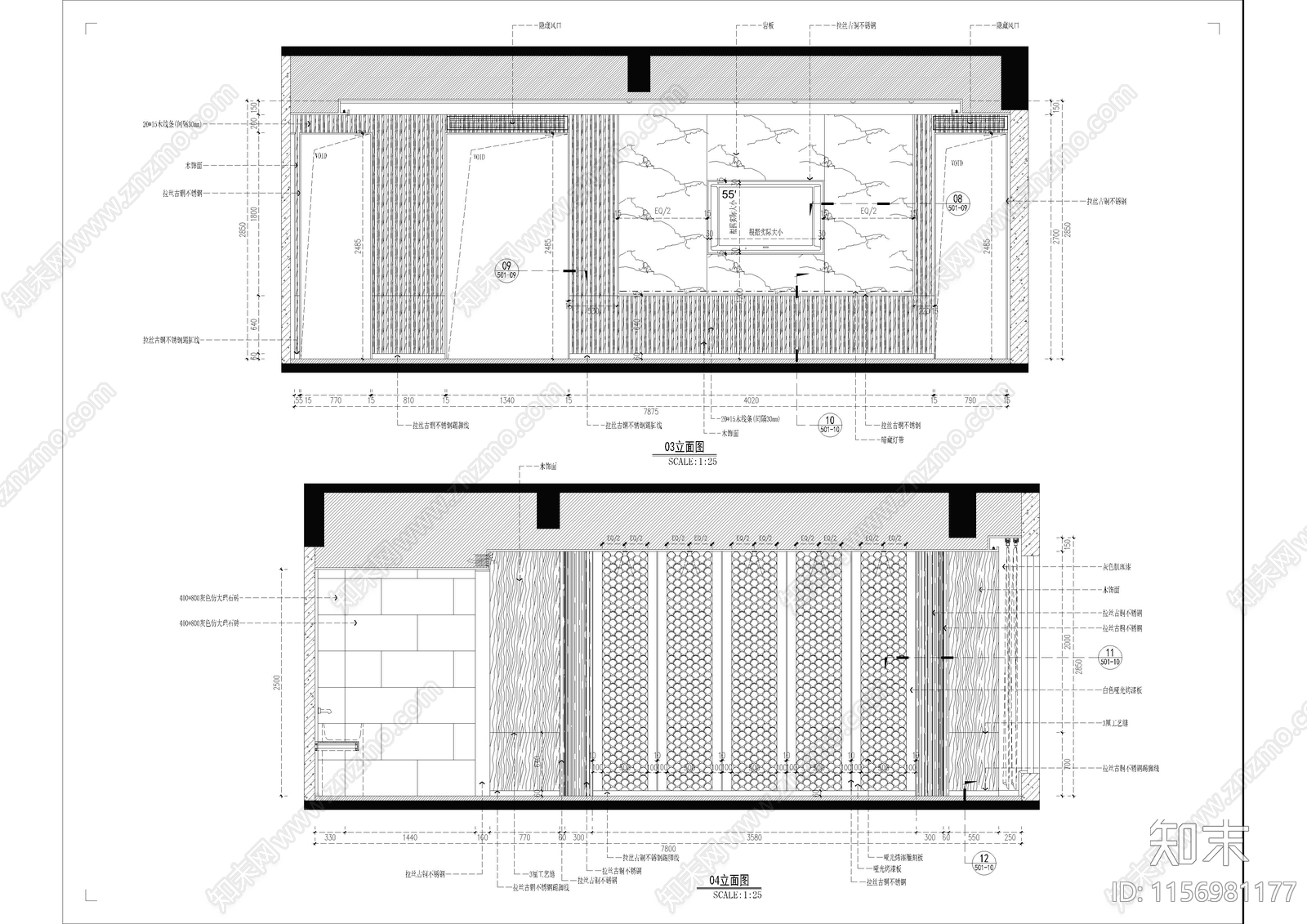 福建新中式大型cad施工图下载【ID:1156981177】