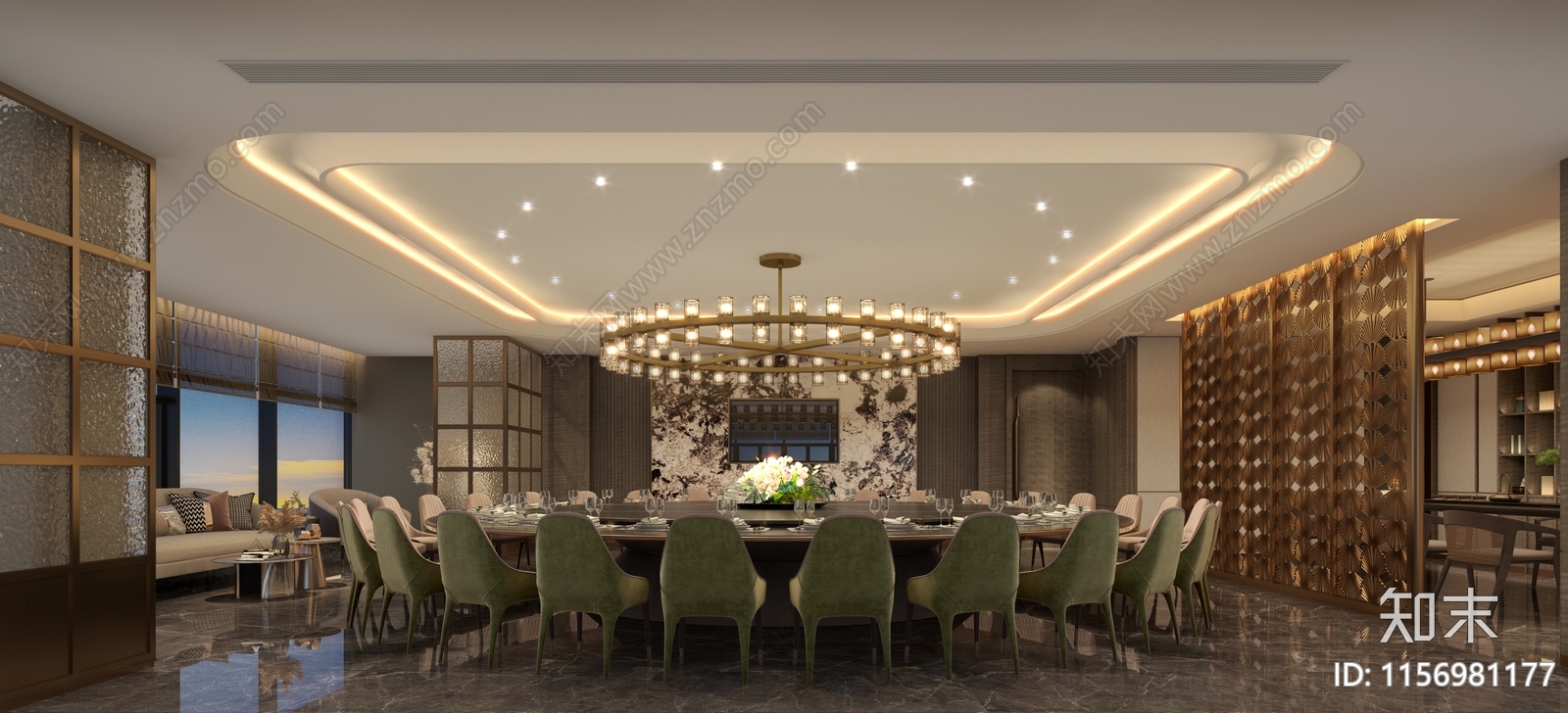 福建新中式大型cad施工图下载【ID:1156981177】