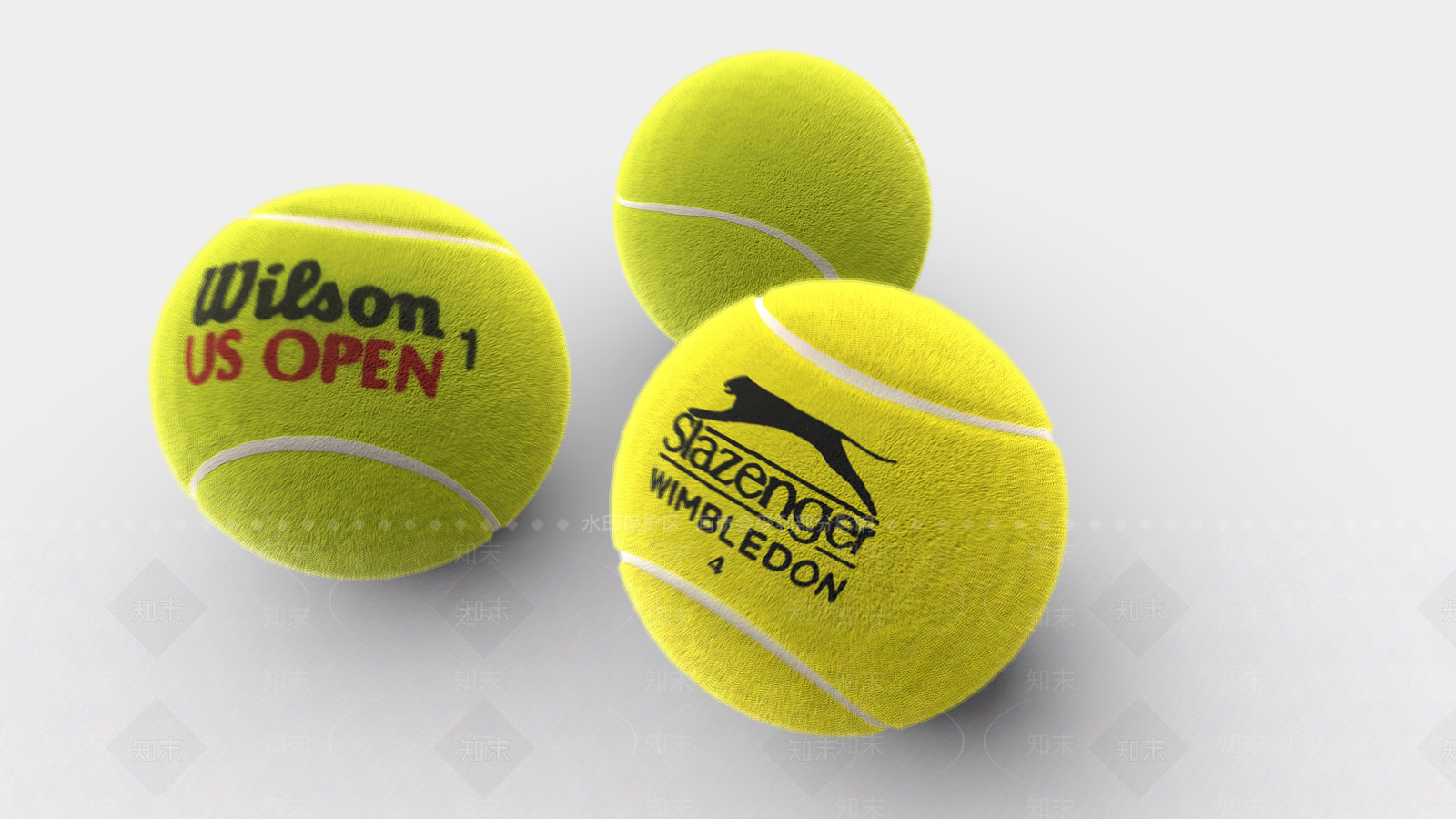 现代网球3D模型下载【ID:1156984799】