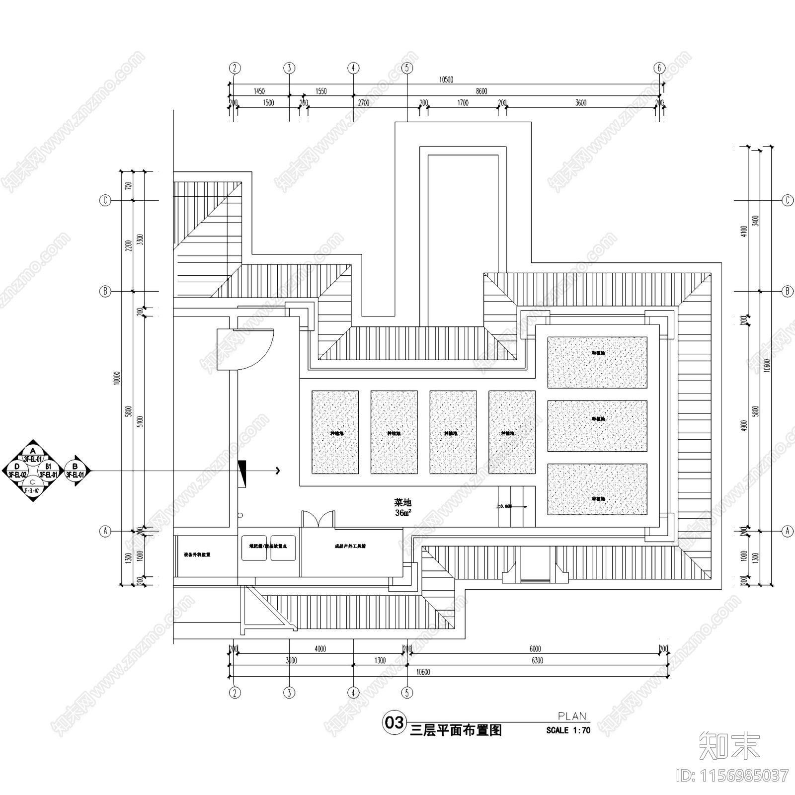 现代简欧达州通锦国际嘉园三层别墅无主灯室内家装cad施工图下载【ID:1156985037】