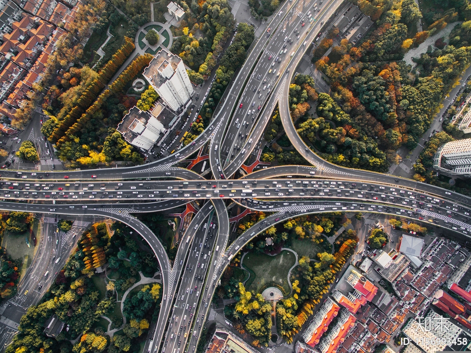 城市道路交通贴图下载【ID:1156993458】