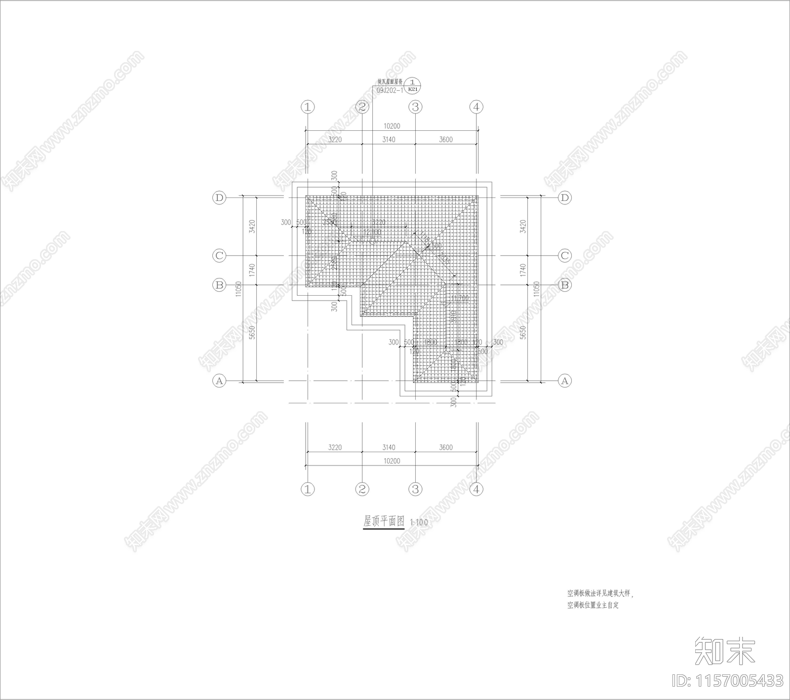 别墅cad施工图下载【ID:1157005433】