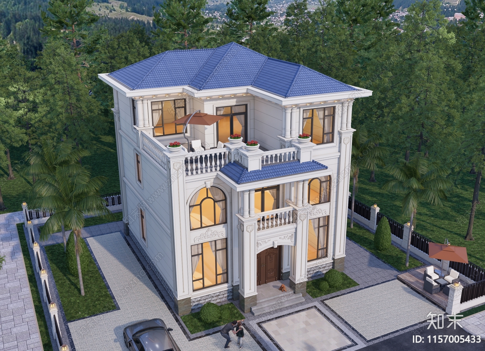 别墅cad施工图下载【ID:1157005433】