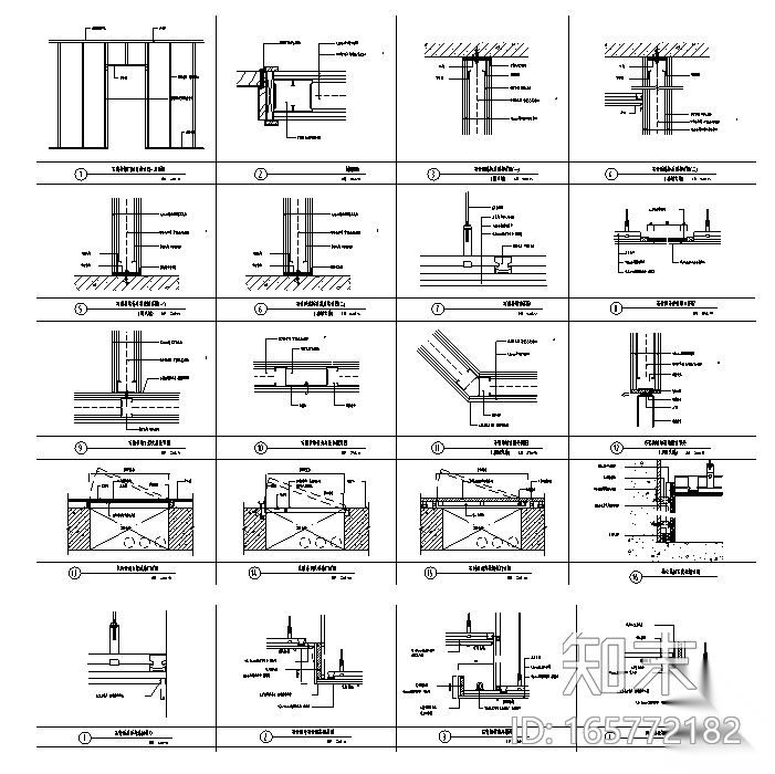 [合集]5000多套建筑节点详图参考施工图下载【ID:165772182】