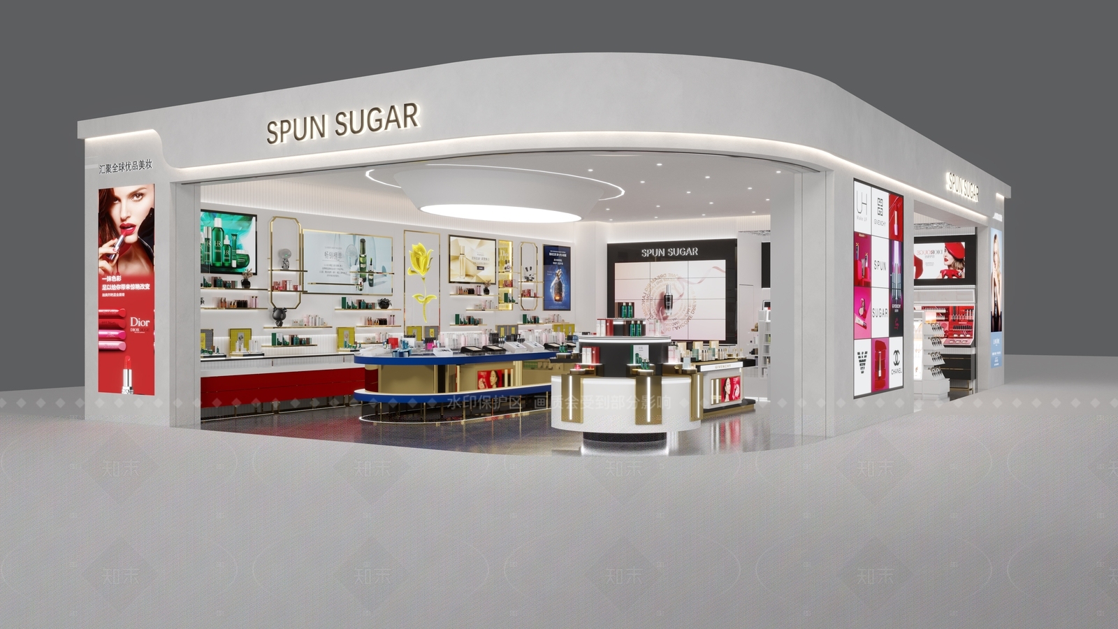 现代美妆店3D模型下载【ID:1157013194】