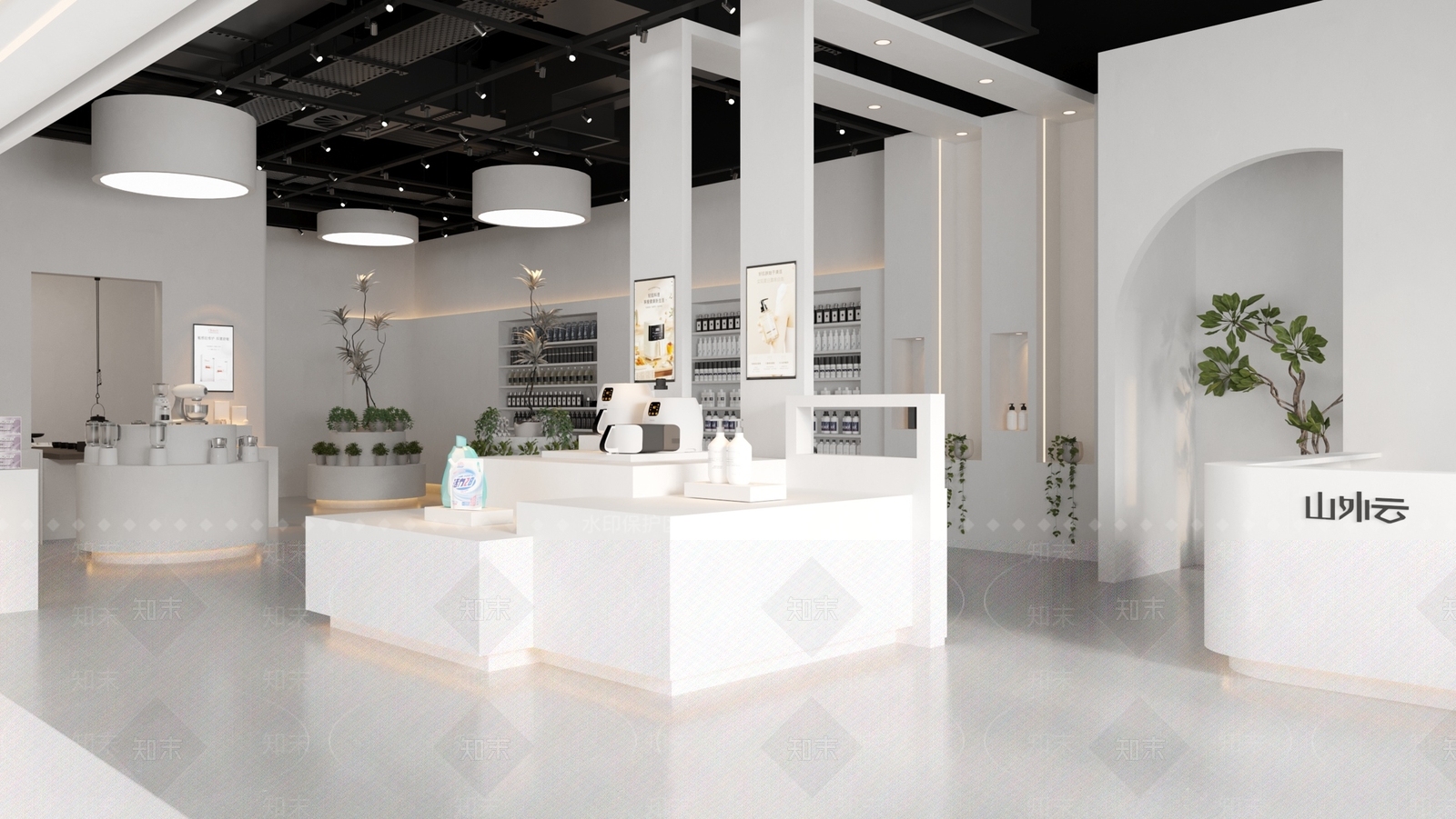 现代日用品店3D模型下载【ID:1157017341】