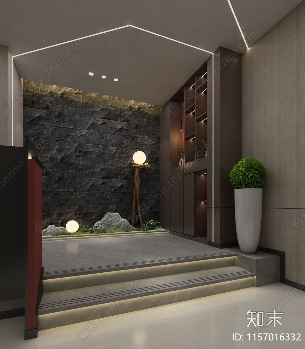 现代洗浴中心3D模型下载【ID:1157016332】