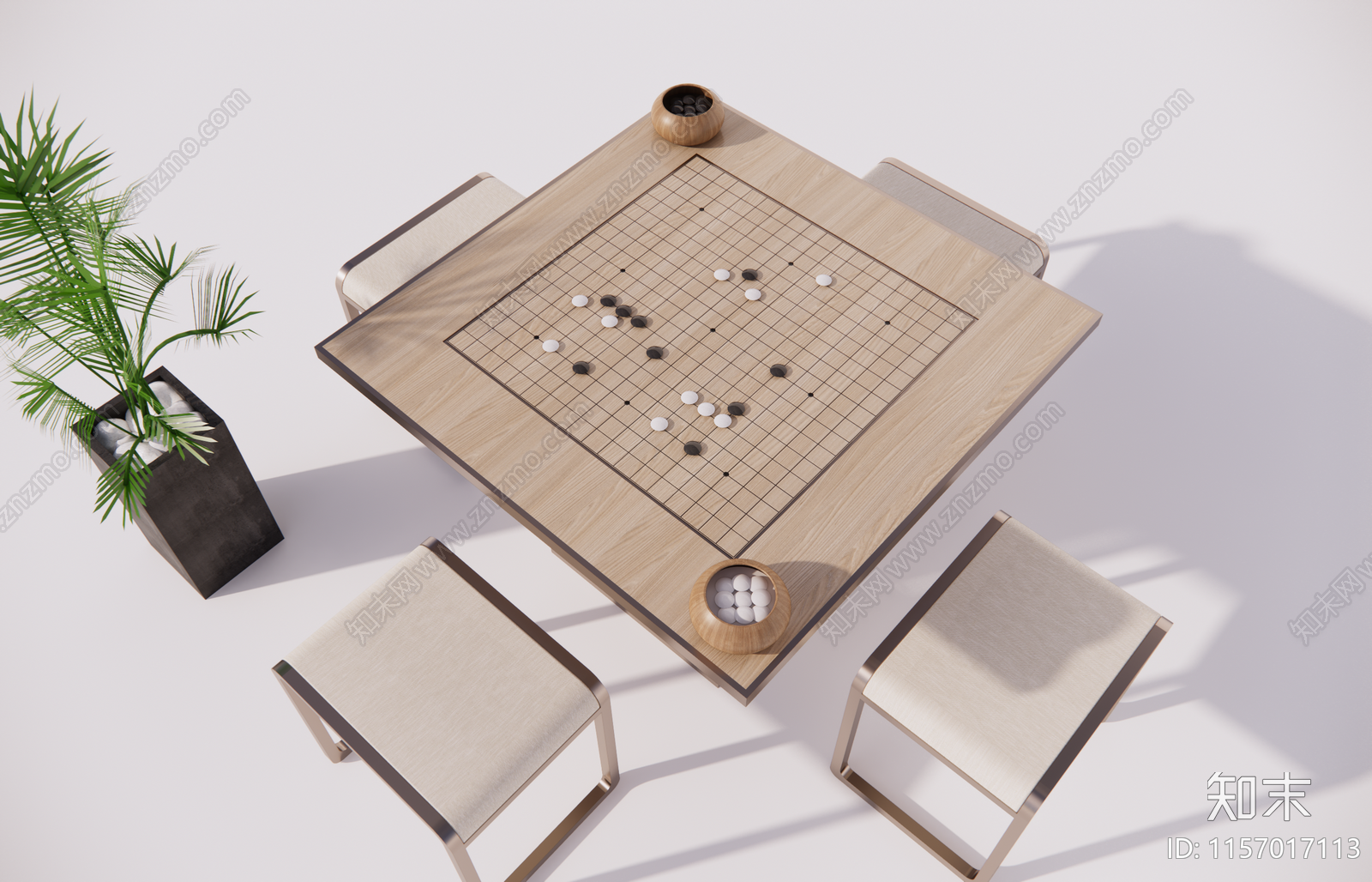 围棋SU模型下载【ID:1157017113】