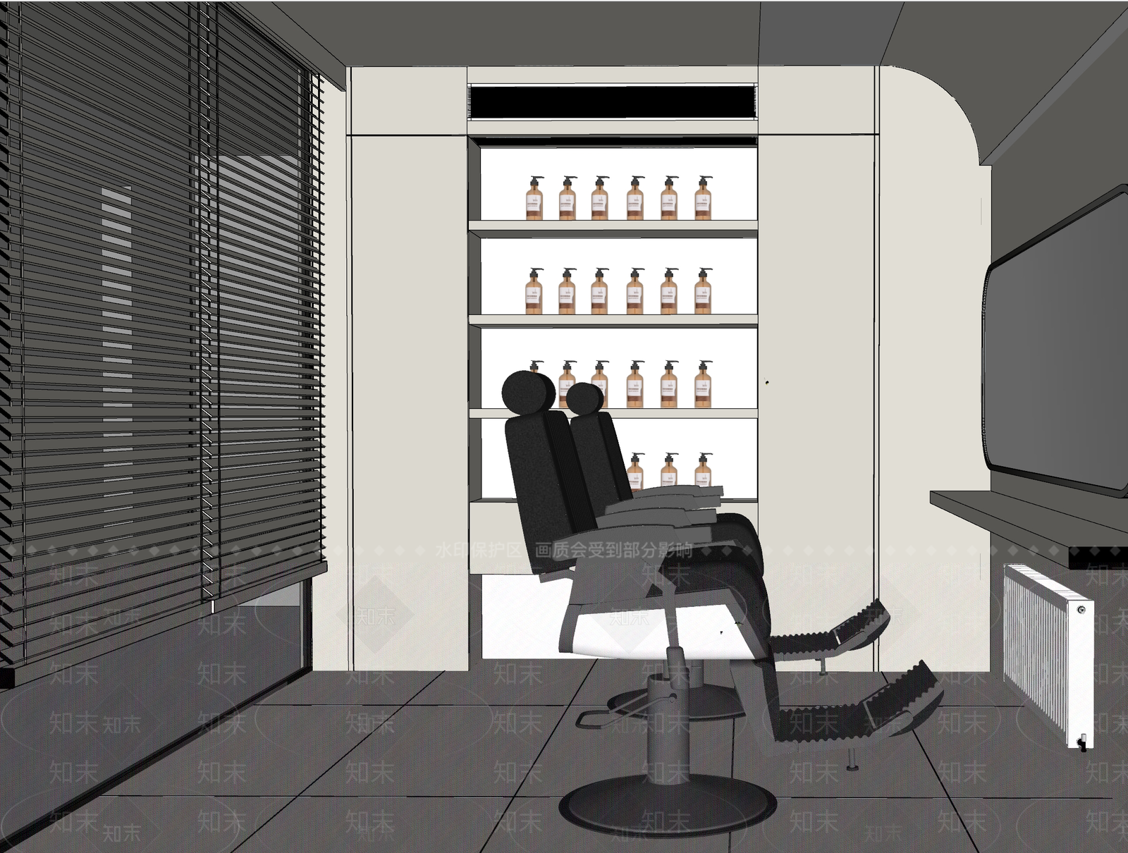 现代理发店SU模型下载【ID:1157034997】