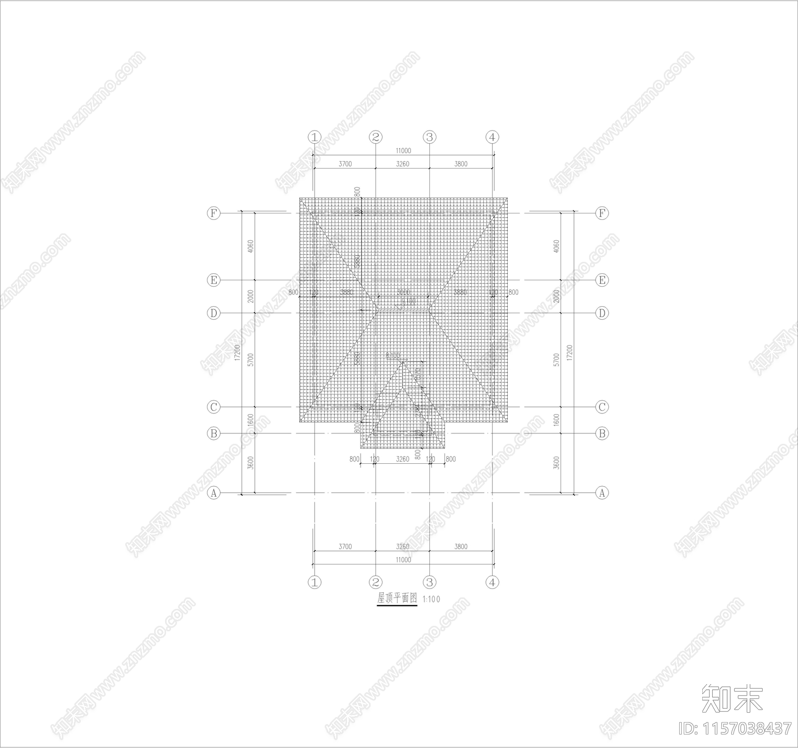 新中式别墅cad施工图下载【ID:1157038437】