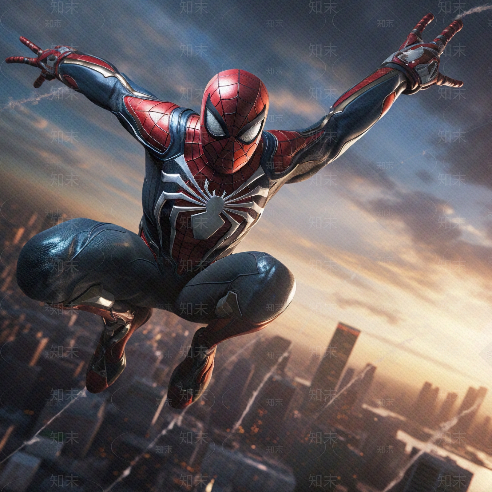 蜘蛛侠动漫主题壁纸贴图下载【ID:1157049134】