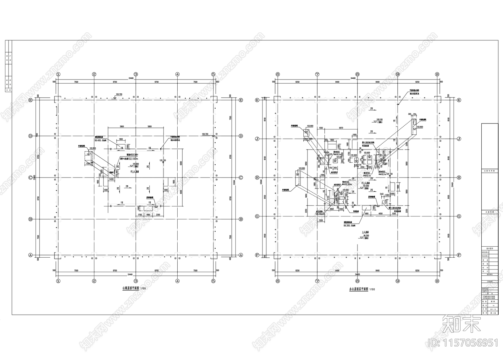 25层钢架结构商务办公建cad施工图下载【ID:1157056951】