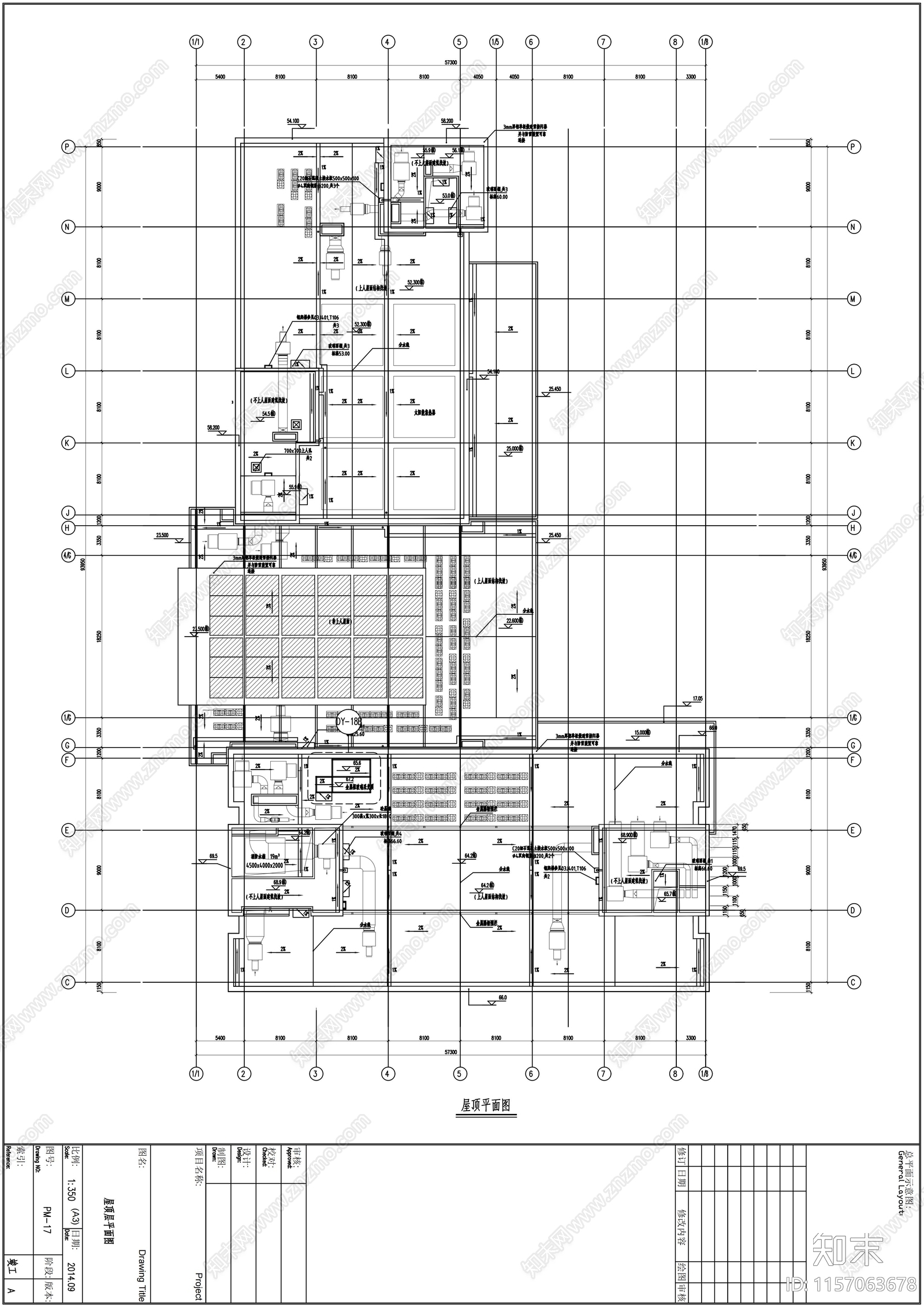 高层现代风格幕墙装饰研究院建cad施工图下载【ID:1157063678】