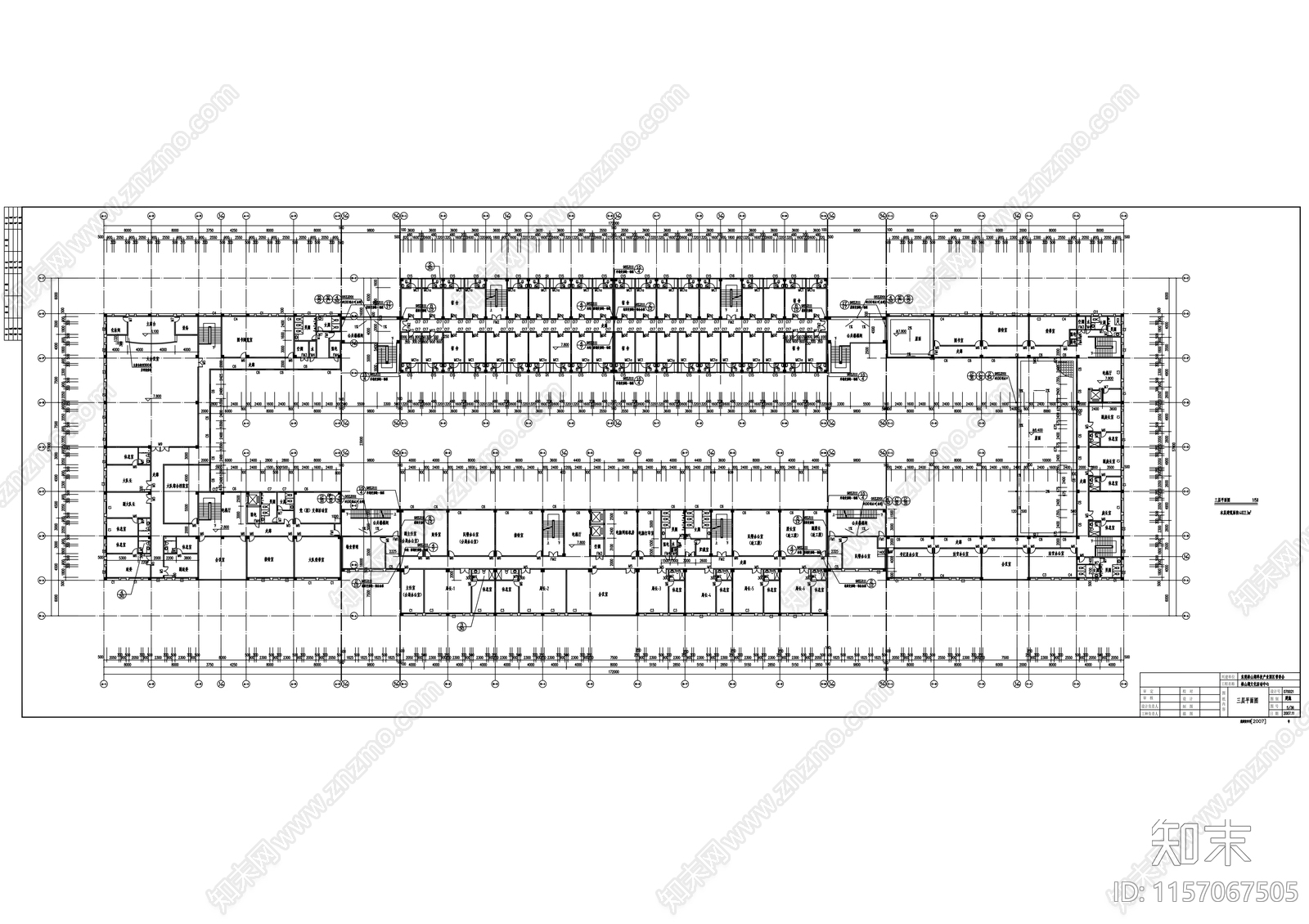 交通局办公楼建筑结构水电cad施工图下载【ID:1157067505】