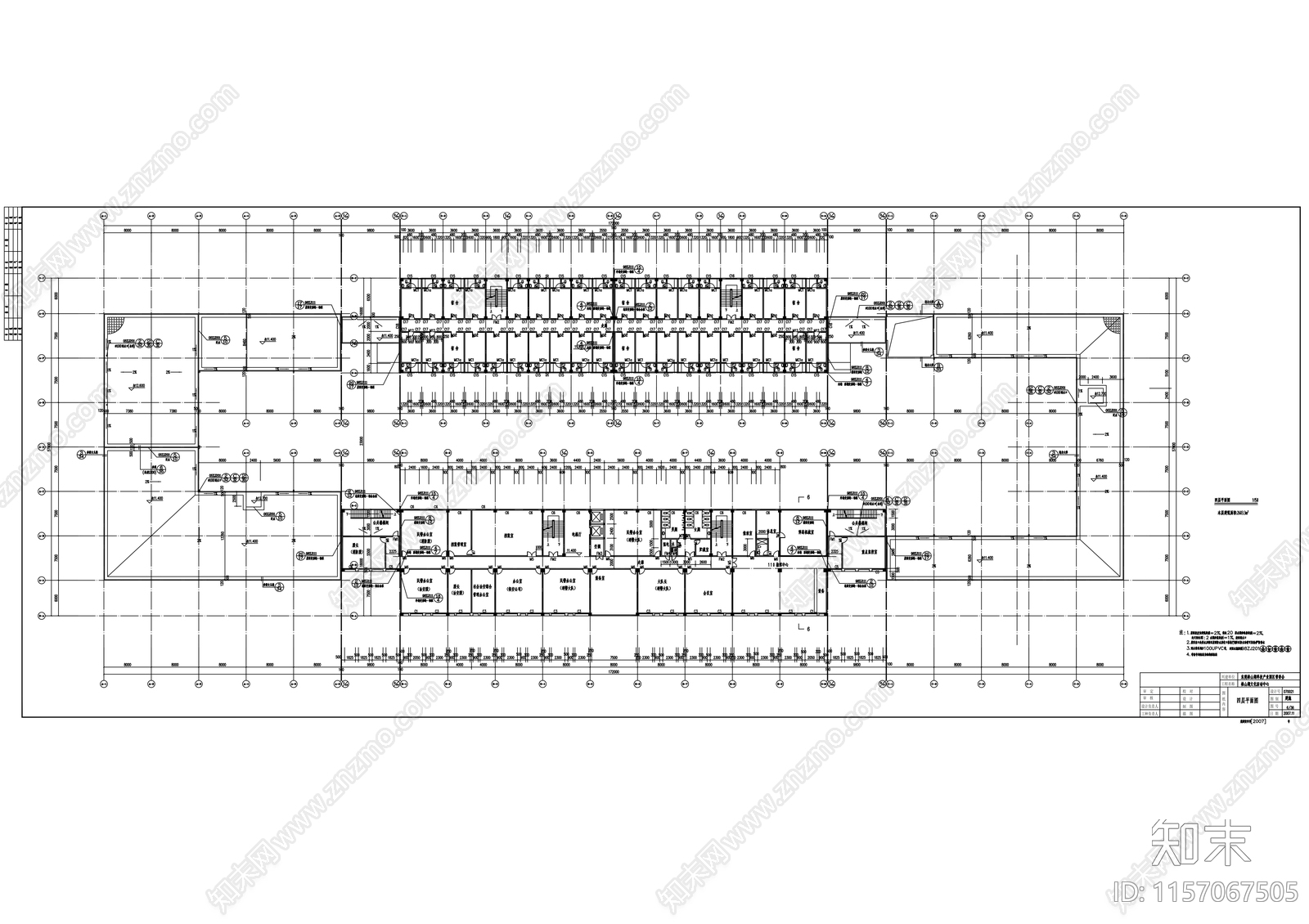 交通局办公楼建筑结构水电cad施工图下载【ID:1157067505】