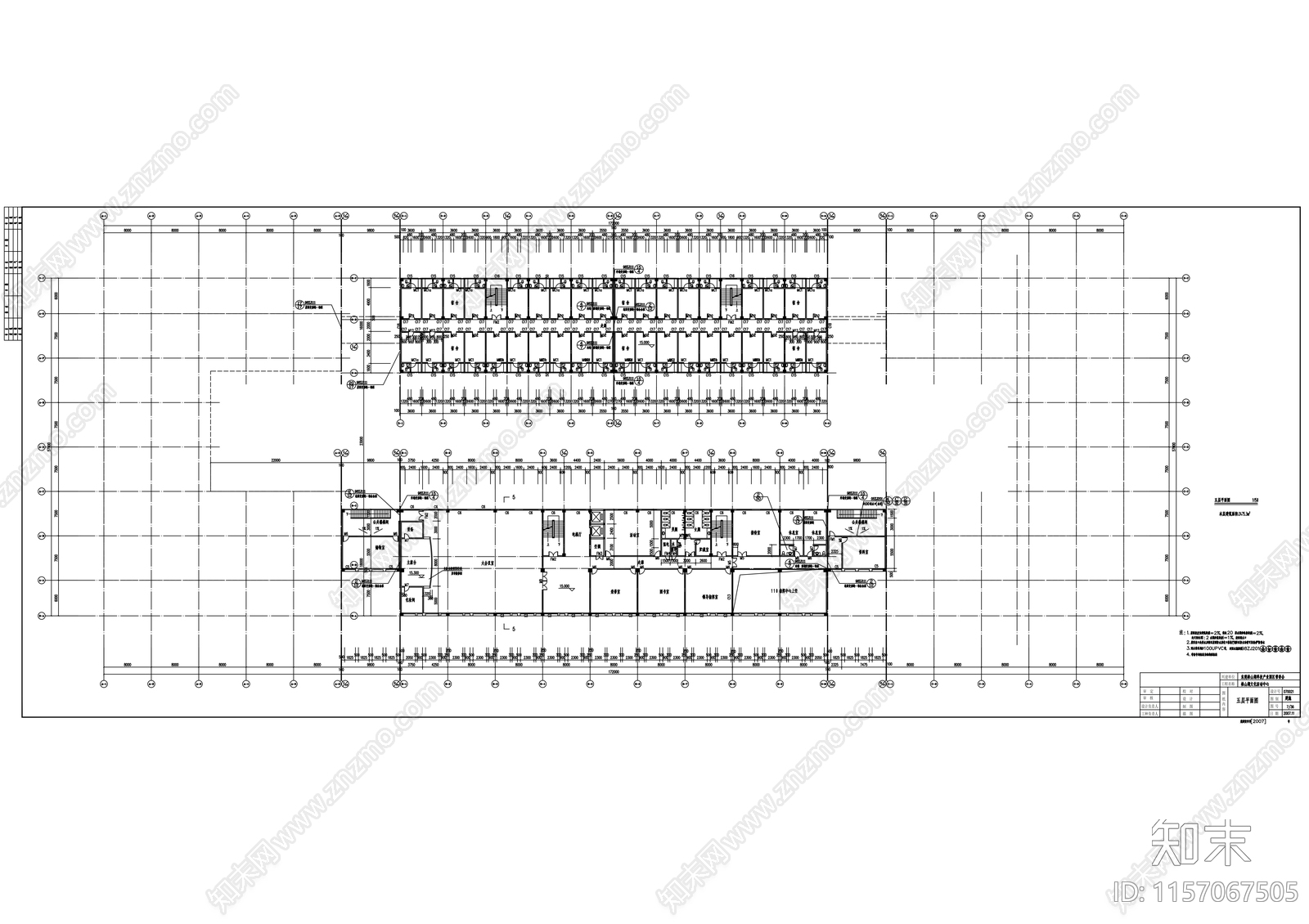 交通局办公楼建筑结构水电cad施工图下载【ID:1157067505】