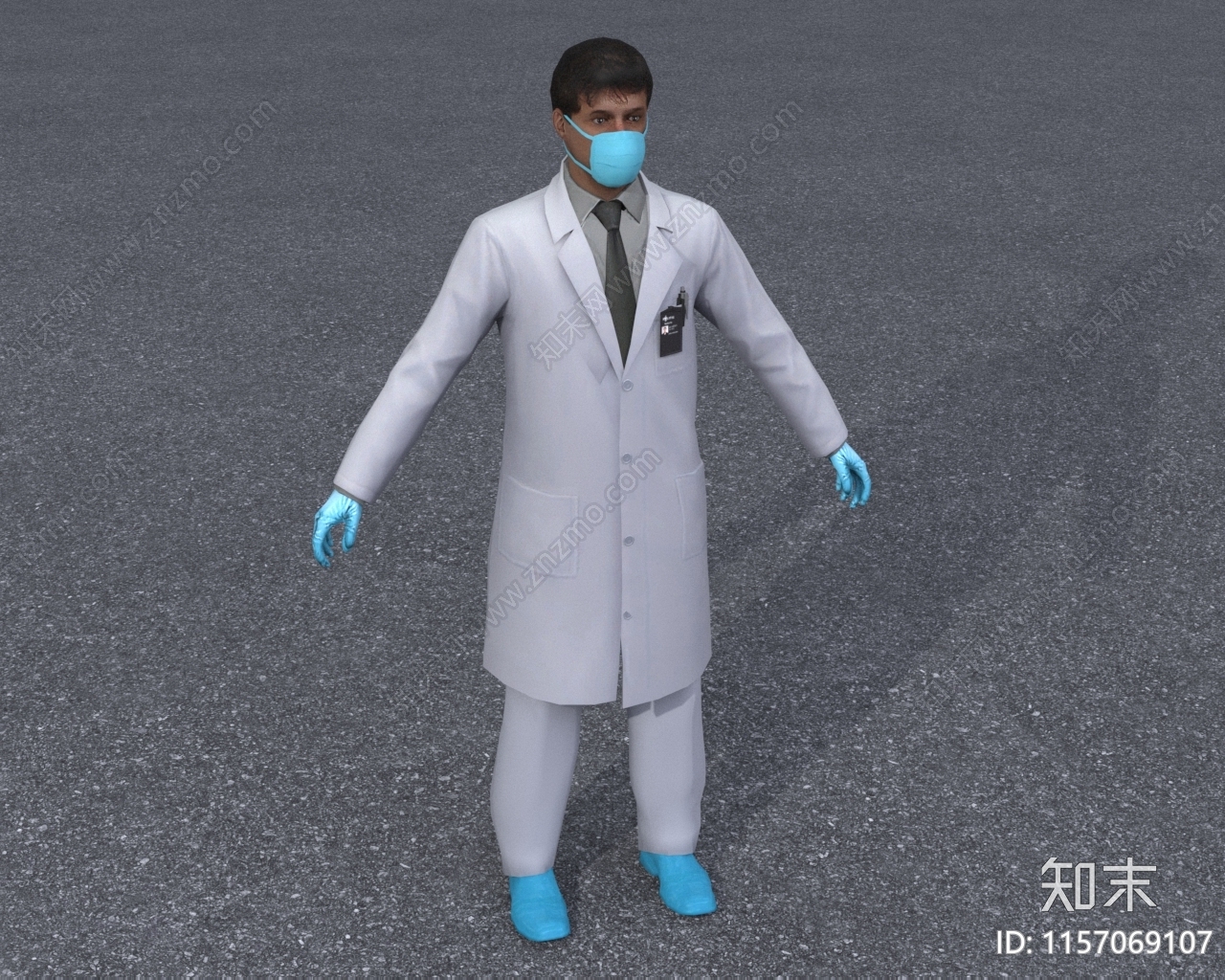 男人3D模型下载【ID:1157069107】