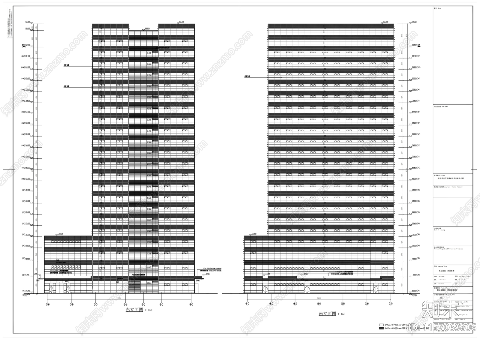 农村商业银行大楼建筑图cad施工图下载【ID:1157069806】