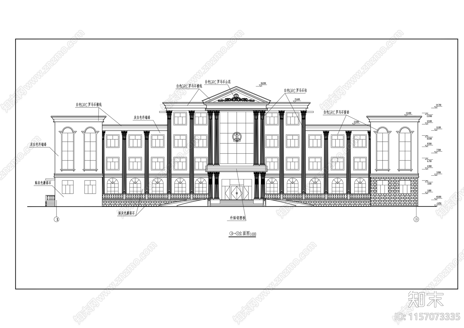 四层计划生育综合服务站建筑图cad施工图下载【ID:1157073335】