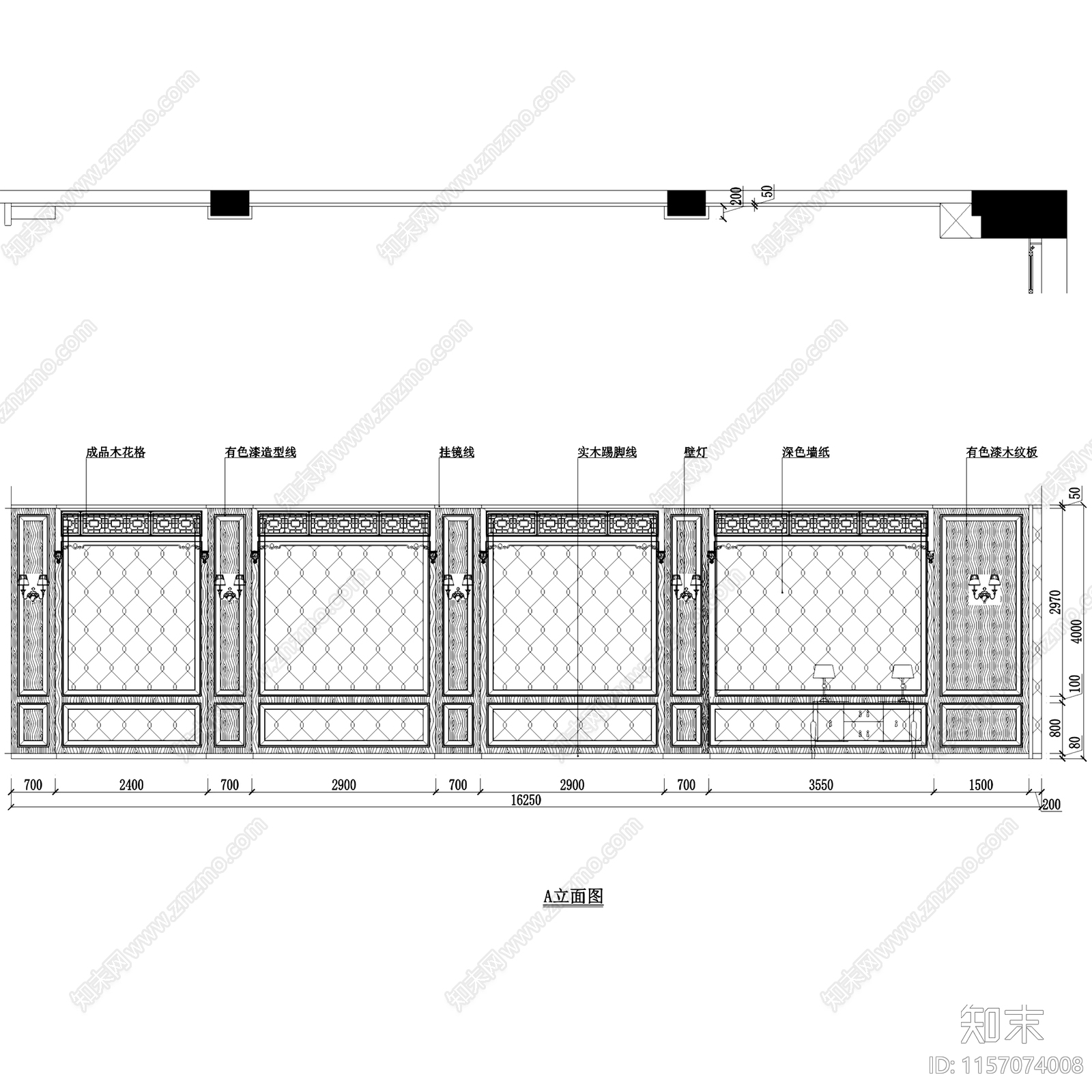 中式凯歌归茶楼茶室茶馆室内工装cad施工图下载【ID:1157074008】