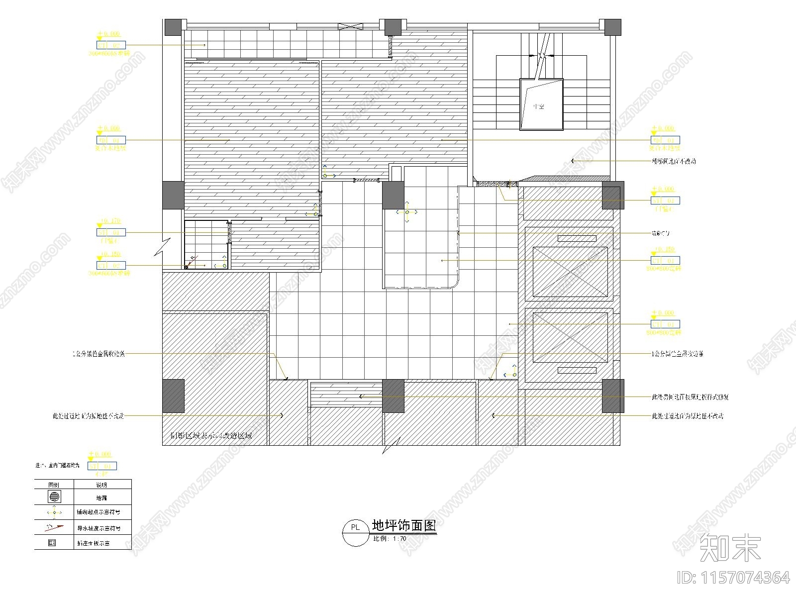 01会所平cad施工图下载【ID:1157074364】