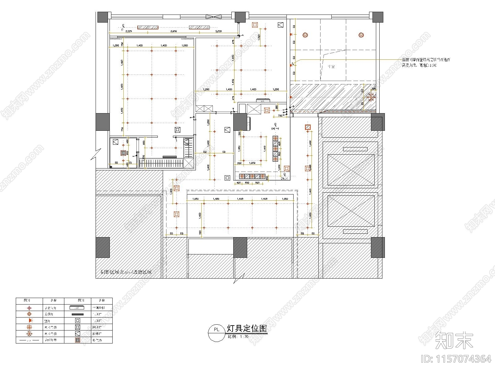 01会所平cad施工图下载【ID:1157074364】