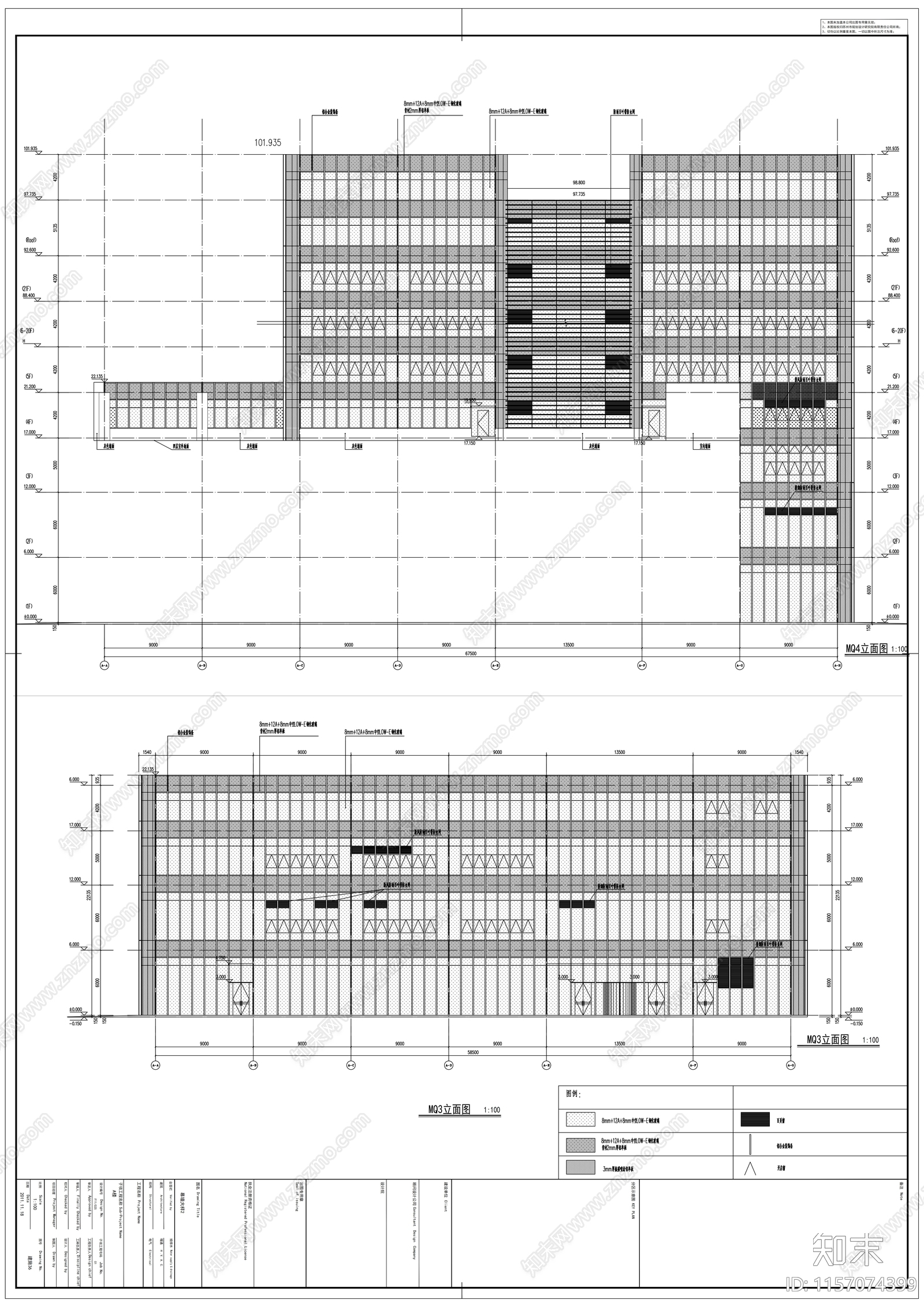 中国工商银行大楼建筑图cad施工图下载【ID:1157074399】