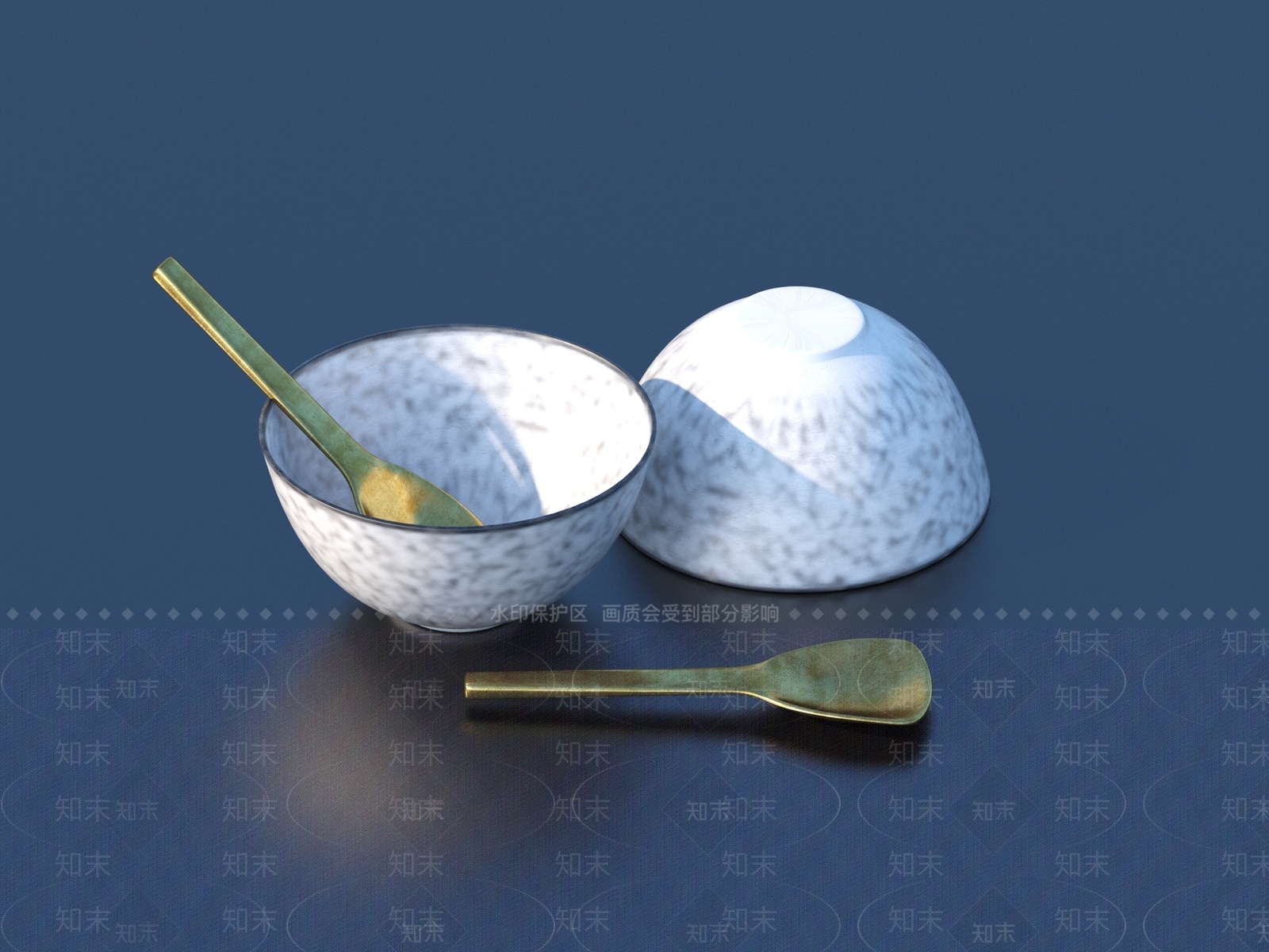 勺子3D模型下载【ID:1157077664】