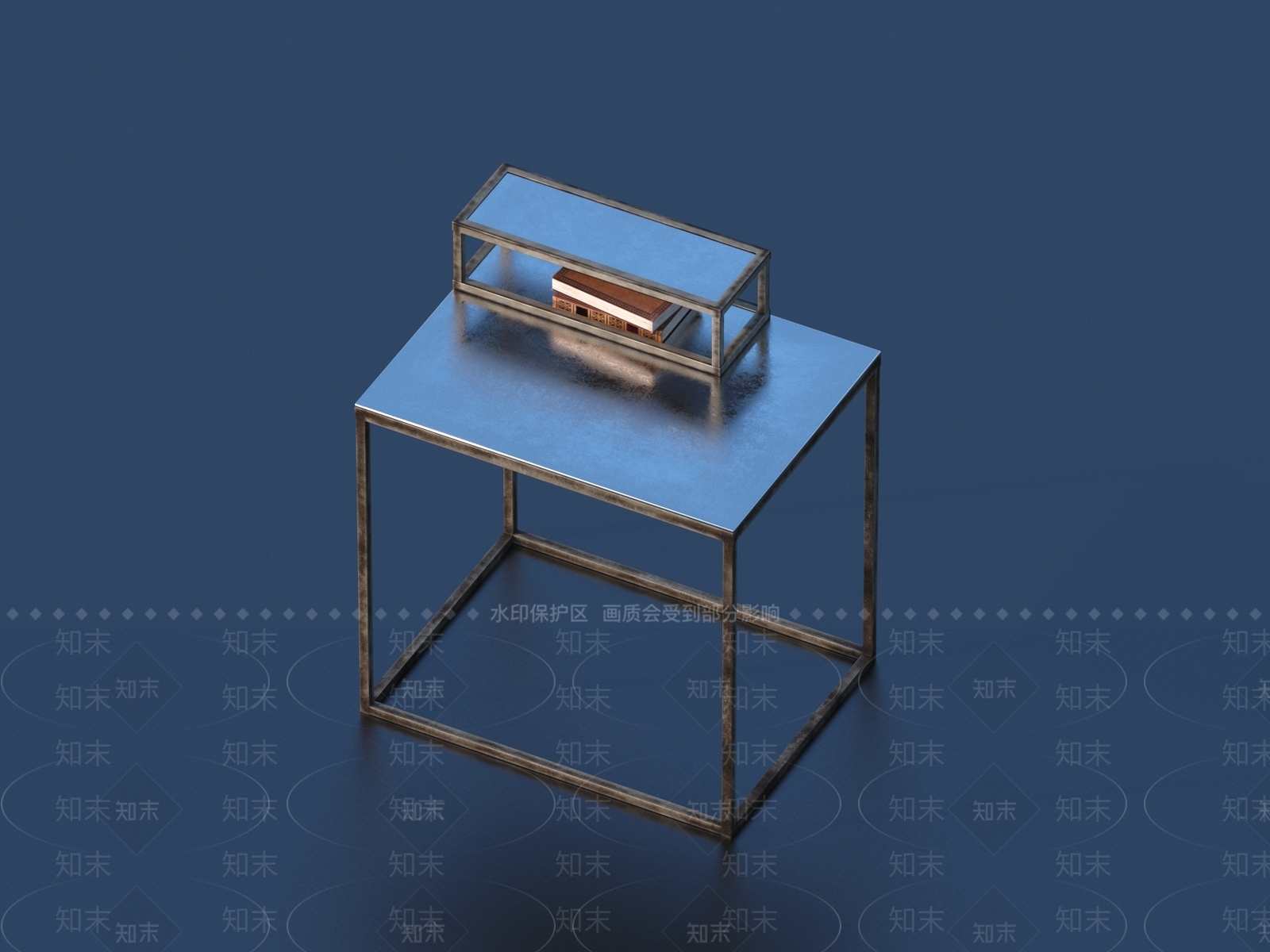 现代书架3D模型下载【ID:1157079895】