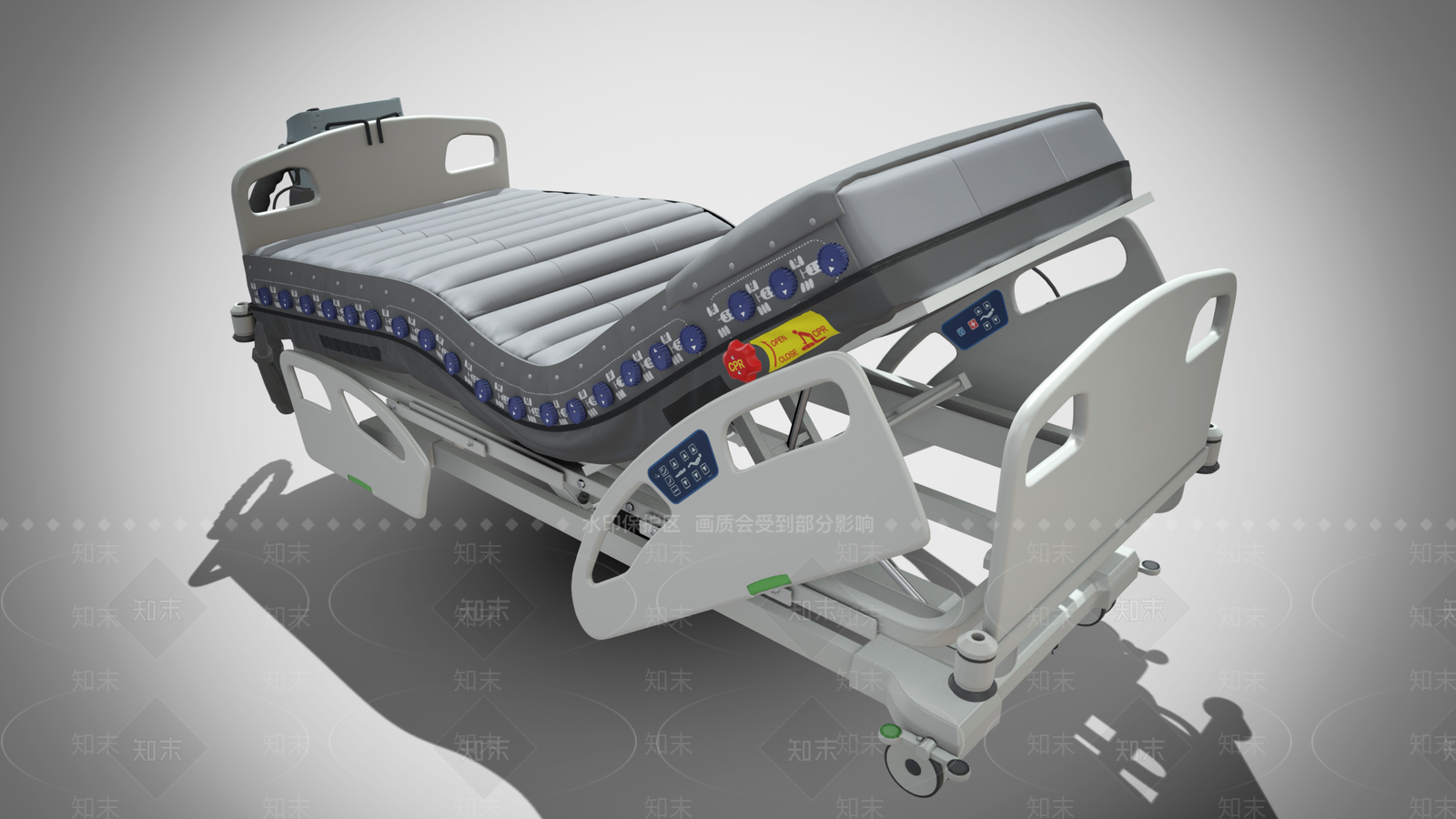 医院病床3D模型下载【ID:1157085426】