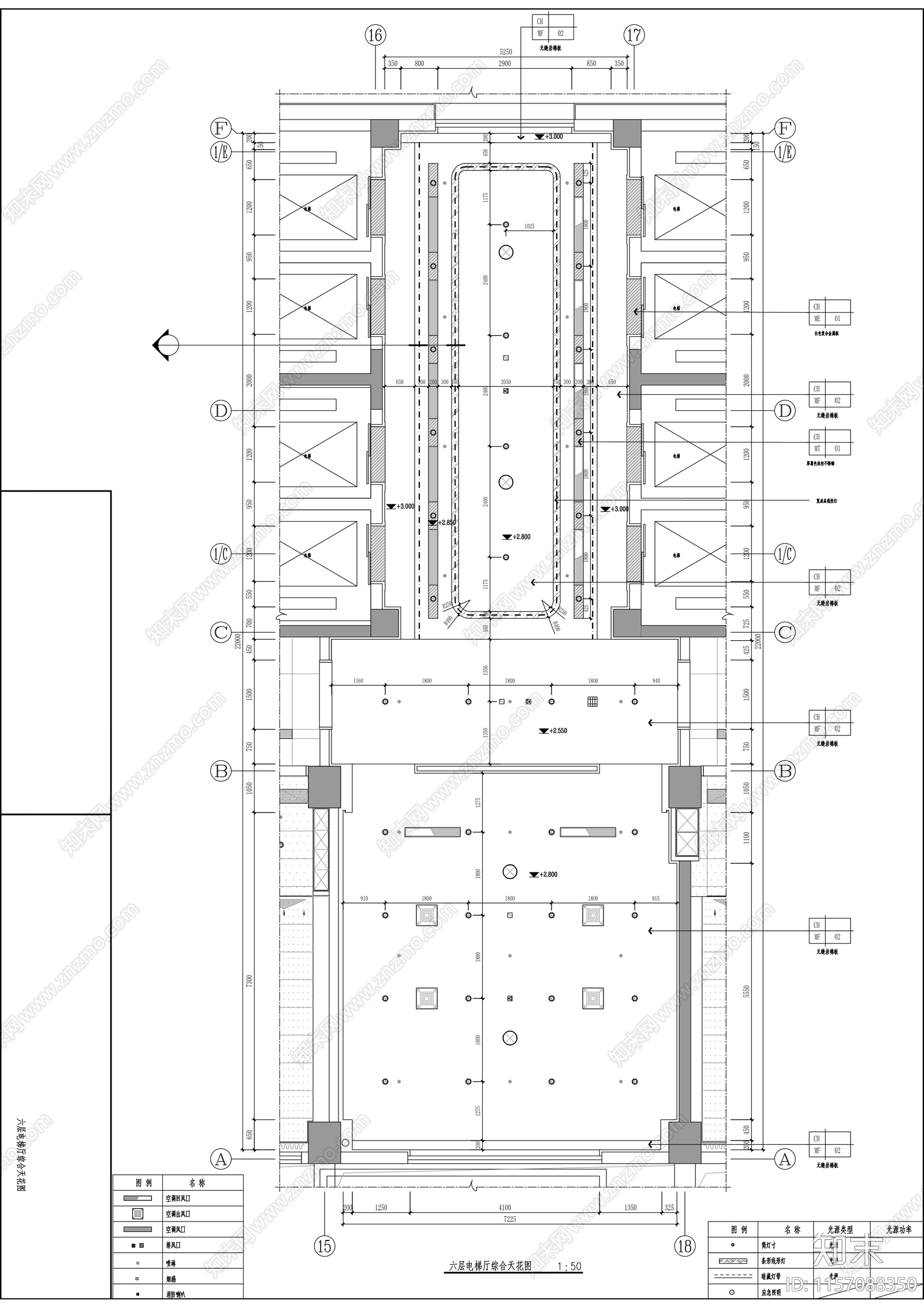 医院病房楼室内装修设cad施工图下载【ID:1157088350】