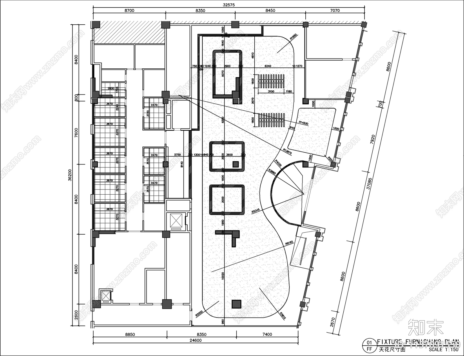 超市装修设计cad施工图下载【ID:1157091550】