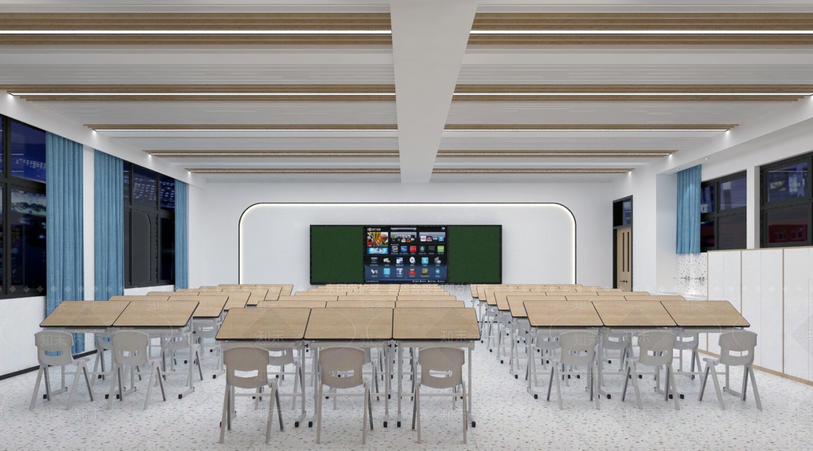 现代美术室3D模型下载【ID:1157099514】
