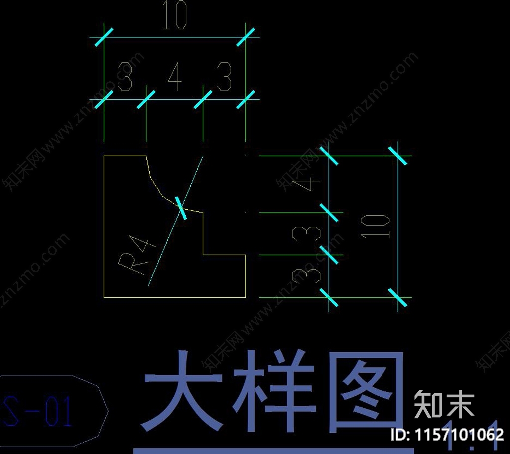 石膏线造型图库罗马柱脚线装饰线角线图库cad施工图下载【ID:1157101062】